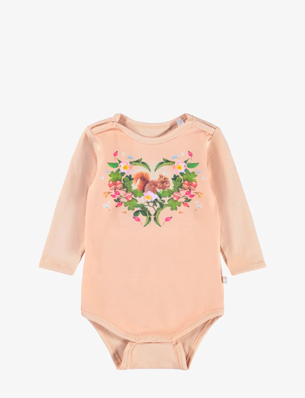 Molo - Foss - langärmelig - squirrel heart - 0