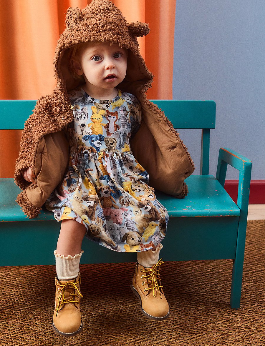 Molo - Charmaine - long-sleeved baby dresses - crochet cuties - 0