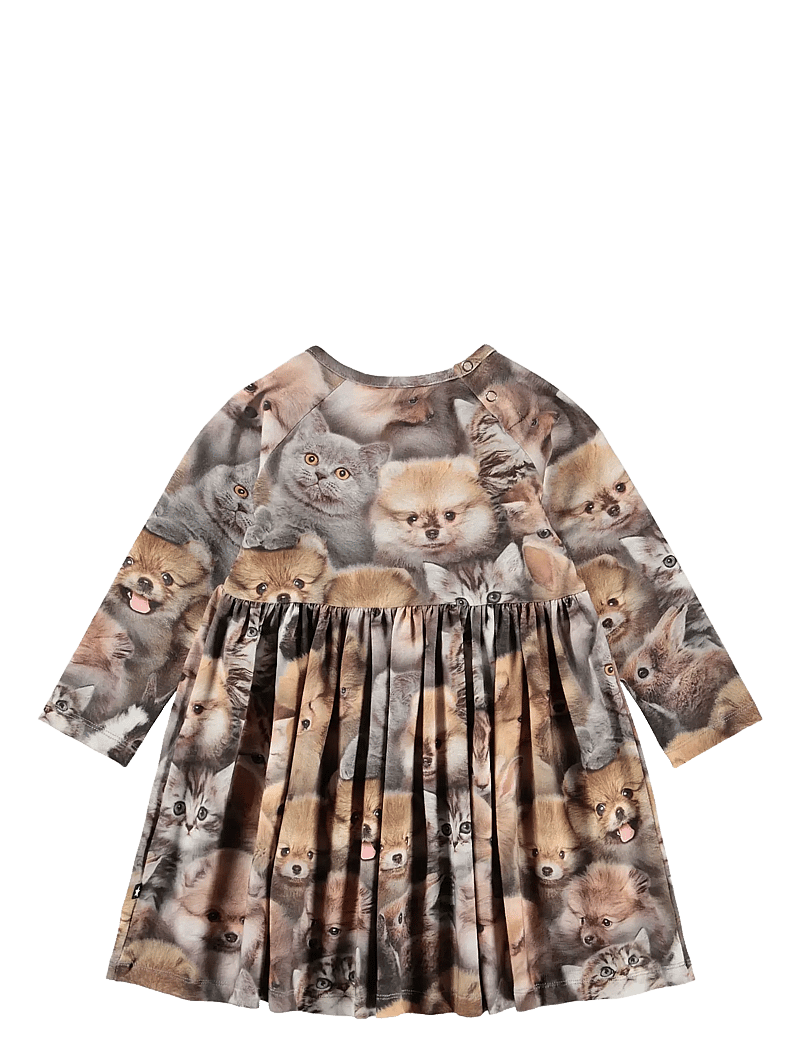 Molo - Charmaine - pikkade varrukatega beebi kleidid - fuzzy fluffy - 1