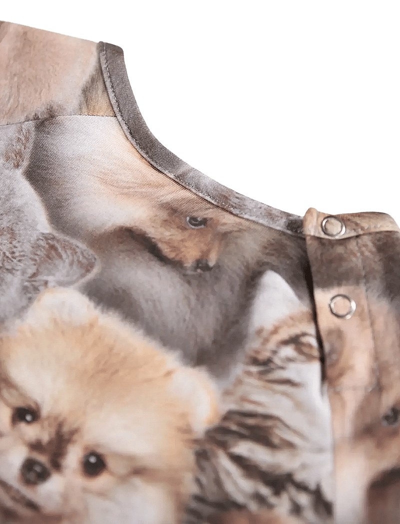 Molo - Charmaine - pikkade varrukatega beebi kleidid - fuzzy fluffy - 2