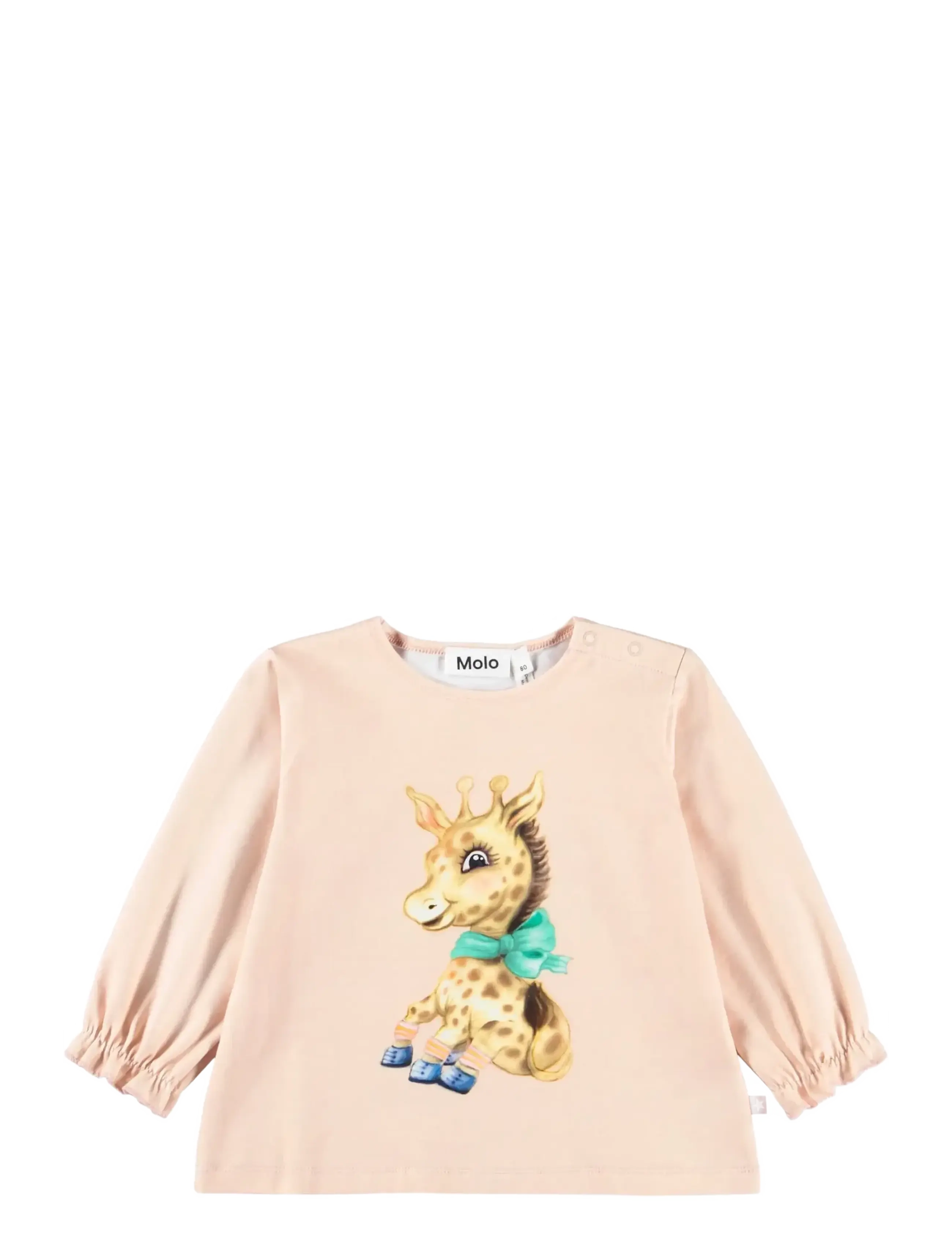 Molo Elina - Clothing - BLUSH GIRAFFE / pink/rose