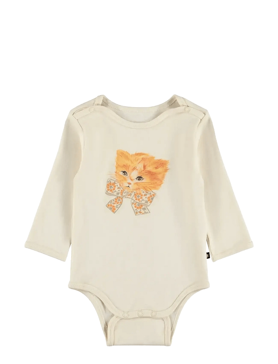 Molo - Foss - langärmelige bodys - retro kittens - 0