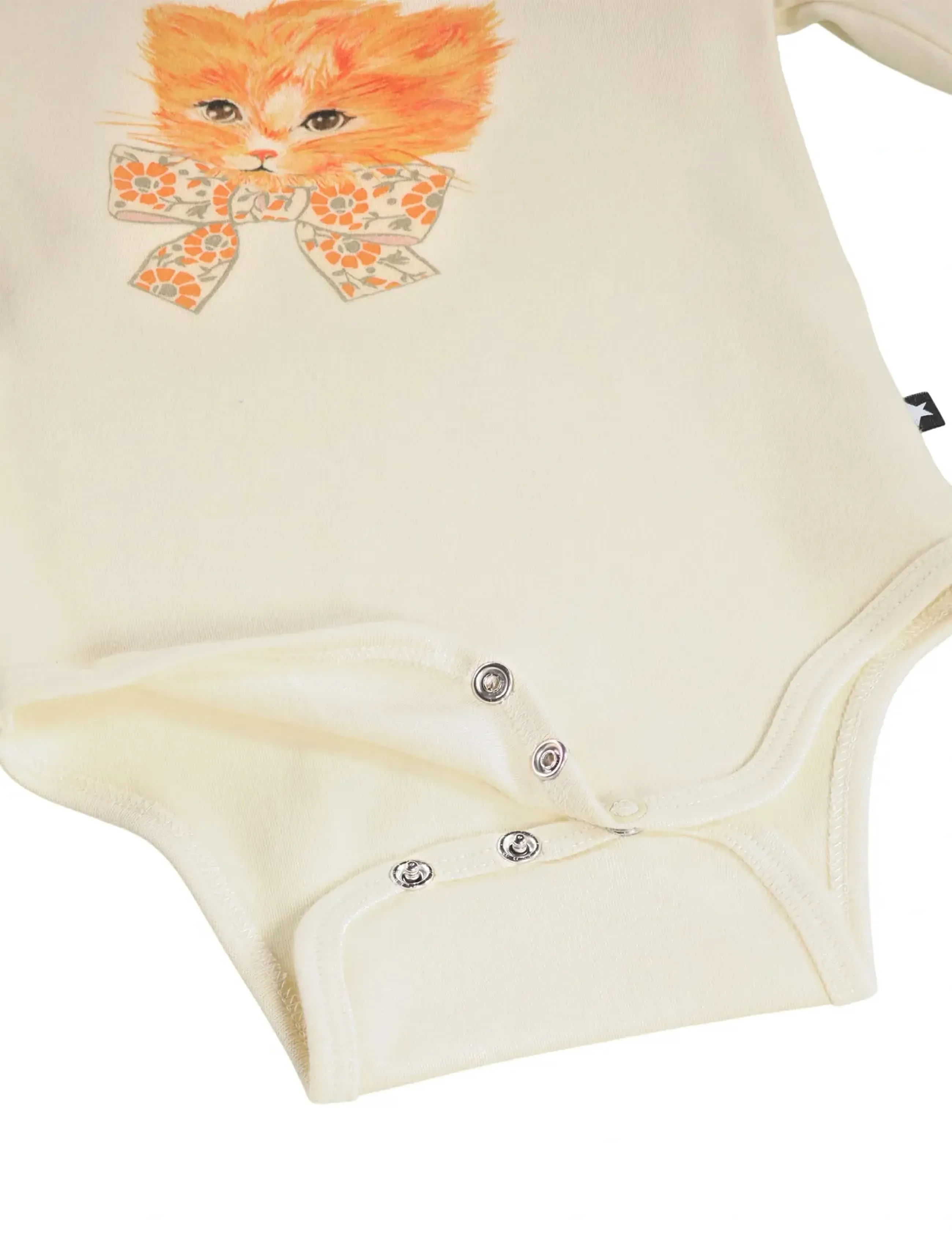 Molo - Foss - long-sleeved bodies - retro kittens - 3