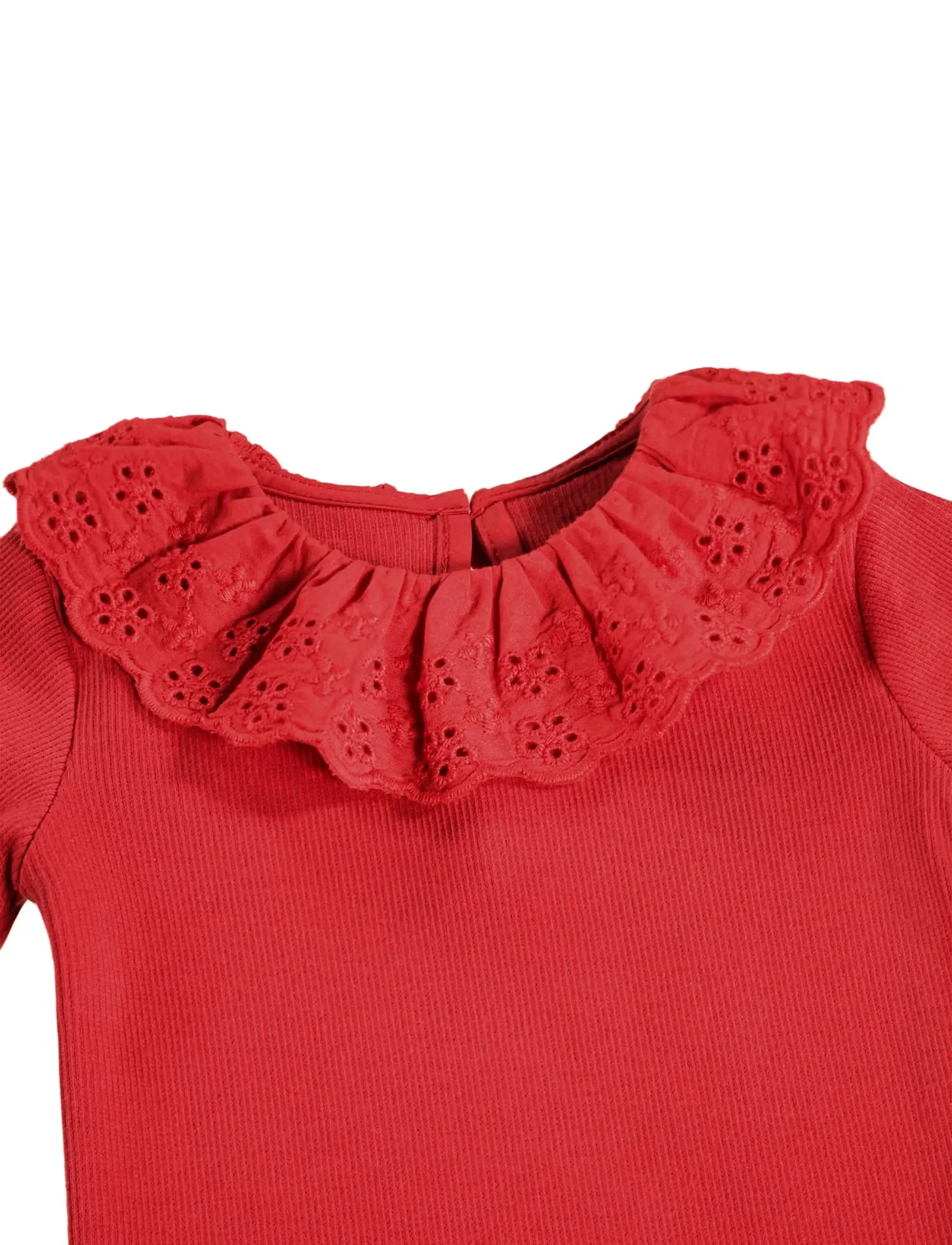 Molo - Faye - long-sleeved - ruby red - 2