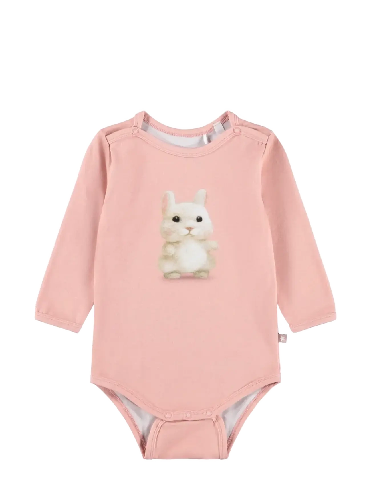 Molo Foss, 80, Pink, Bodysuits > Langærmede Bodysuits, Børn
