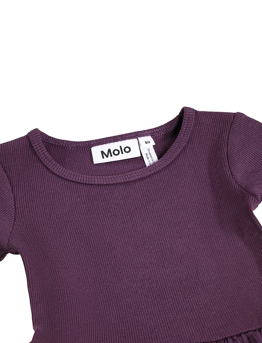 Molo - Candi - langærmede babykjoler - berry hearts - 2