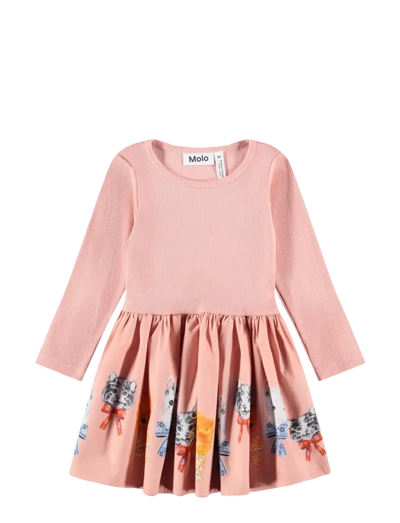 Molo Candi - Freizeitkleider - FANCY KITTENS / pink/rose
