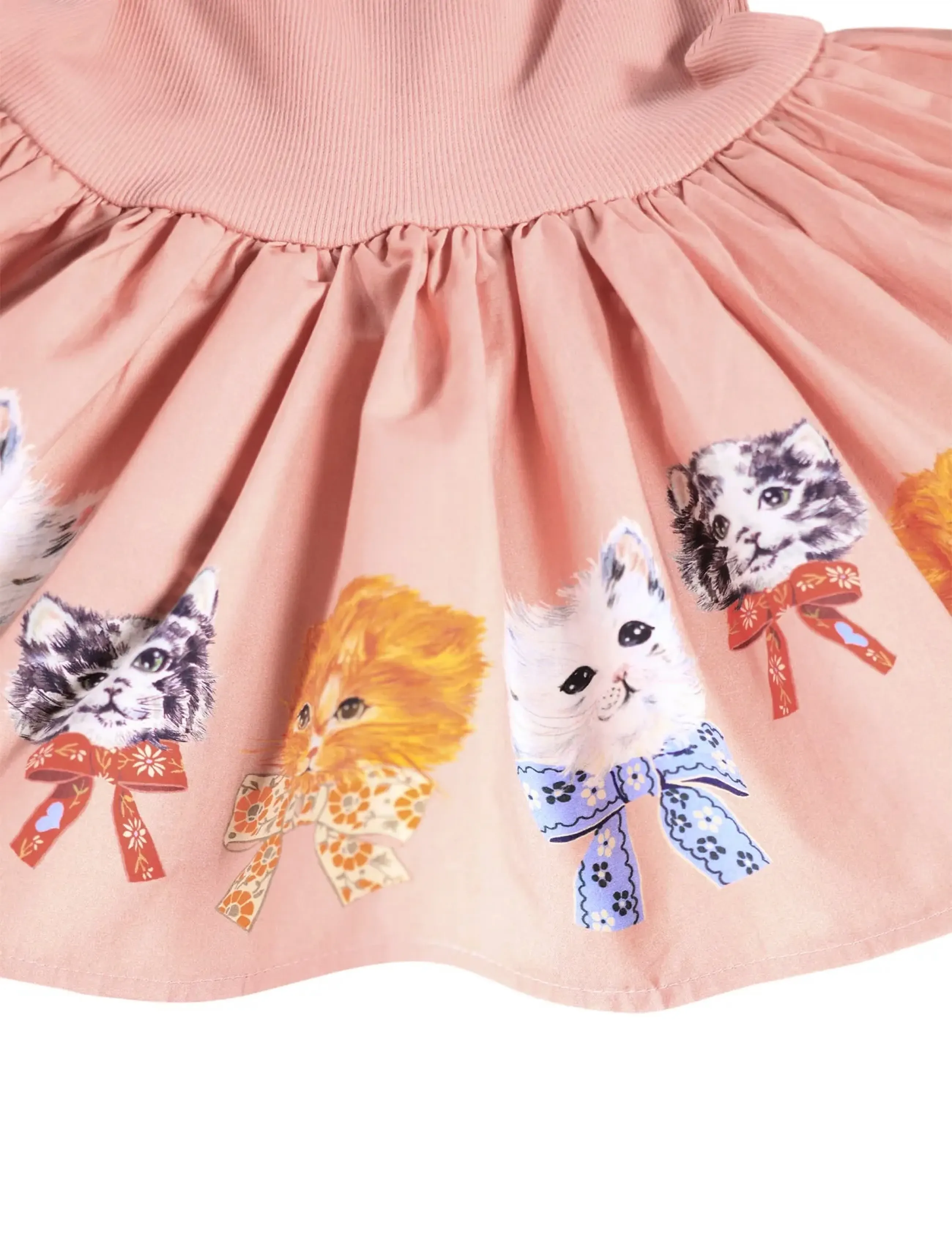 Molo - Candi - langärmelige babykleider - fancy kittens - 5
