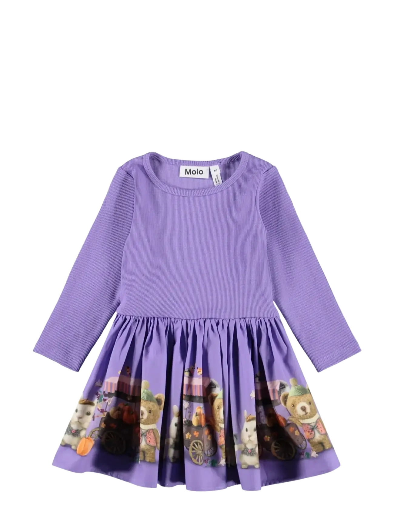 Molo Candi, 92, Purple, Babykjoler > Langærmede Babykjoler, Børn