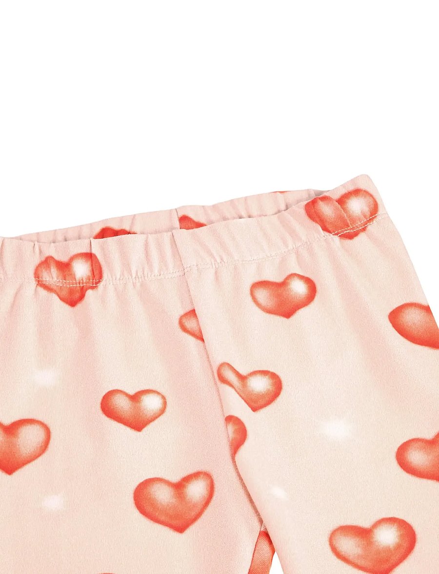 Molo - elas - leggings - airbrush hearts - 2