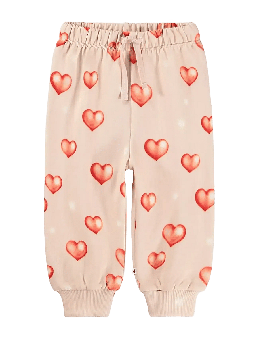 Molo - Simeon - mjukisbyxor - airbrush hearts - 0