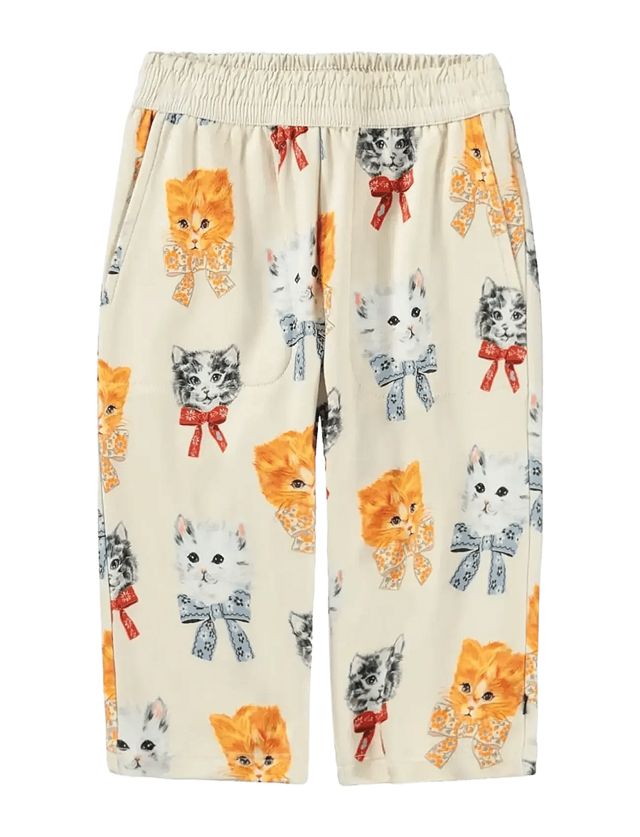Molo - Suri - sweatpants - retro kittens - 0