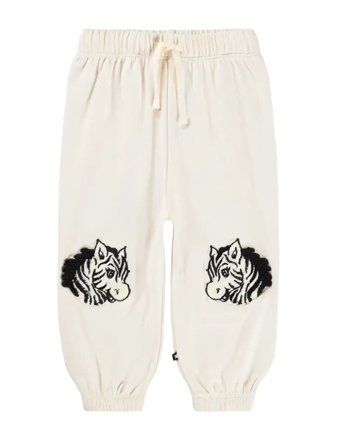 Molo Simon, Zebra Jogging Bukser, Cream, Str: 86