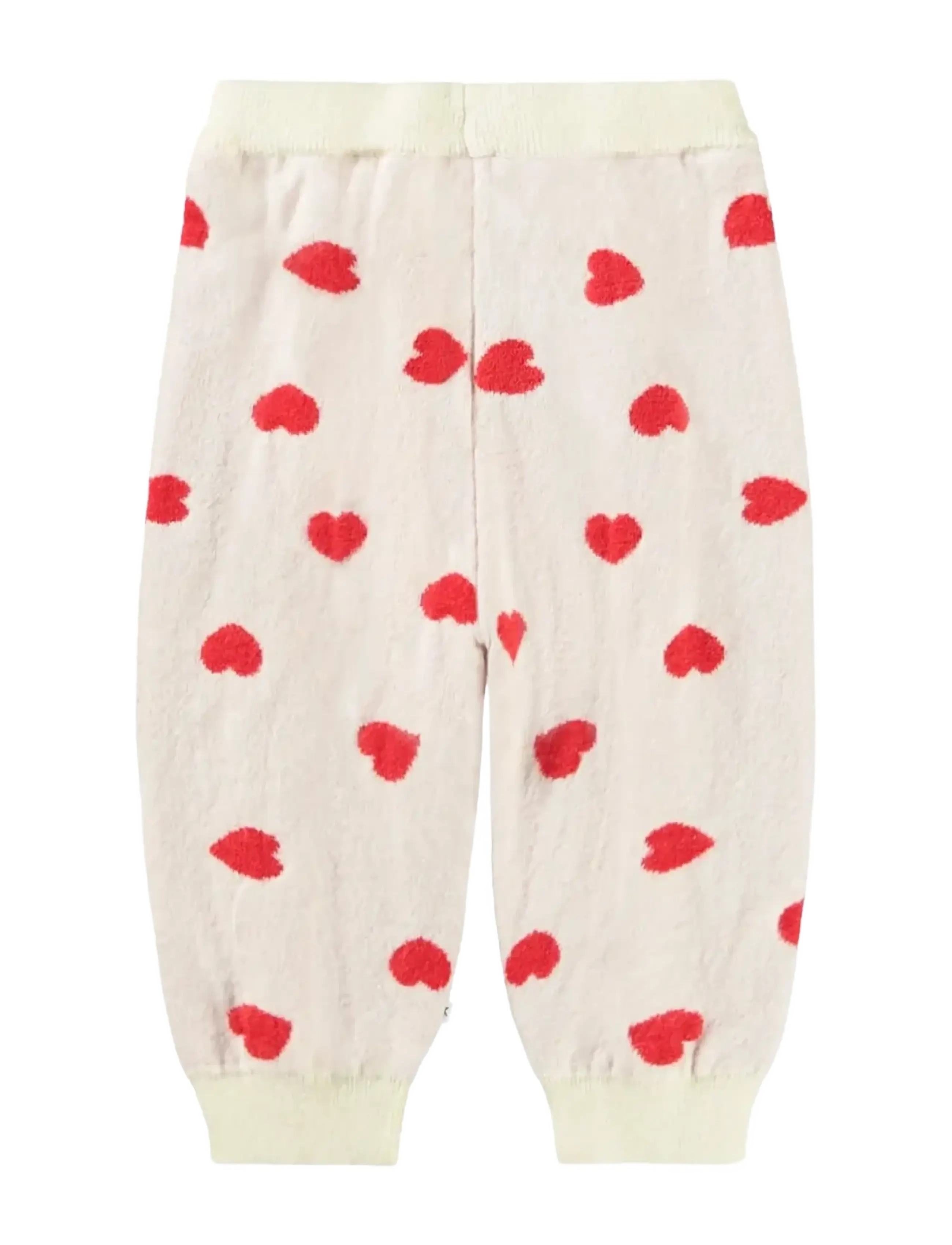 Molo - Solana - sweatpants - red hearts - 2