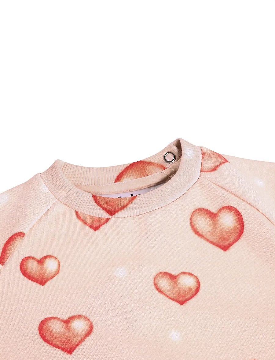 Molo - Disc - sweatshirts - airbrush hearts - 2