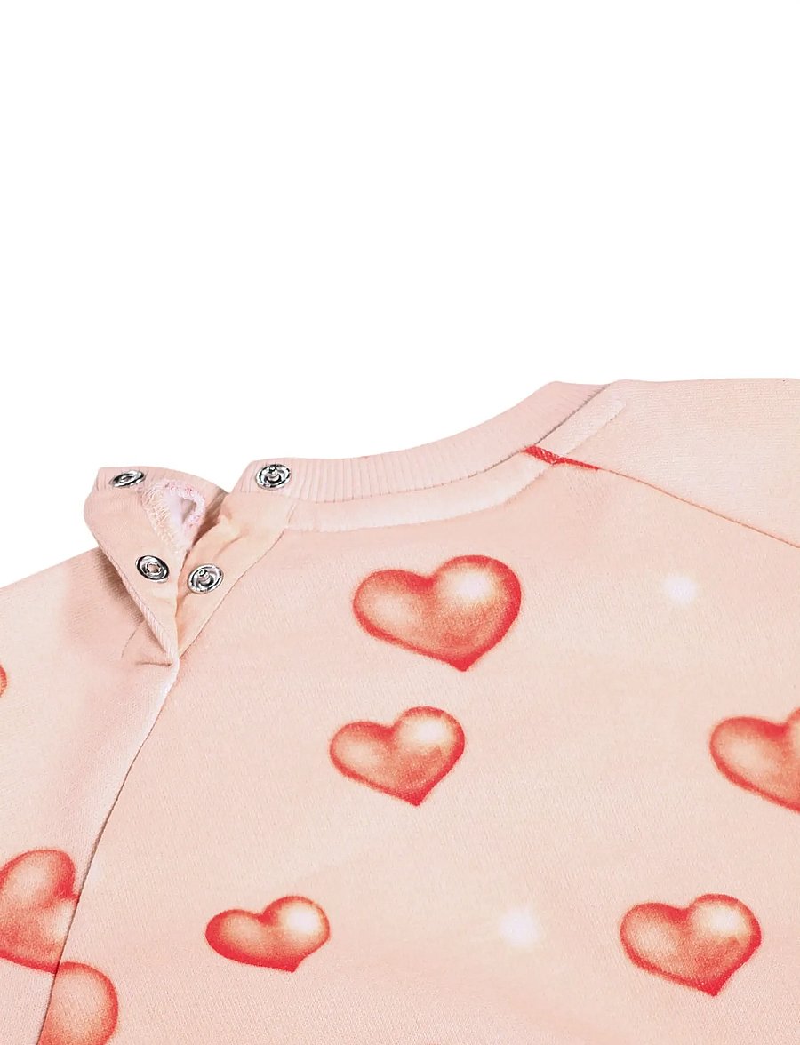 Molo - Disc - sweatshirts - airbrush hearts - 3