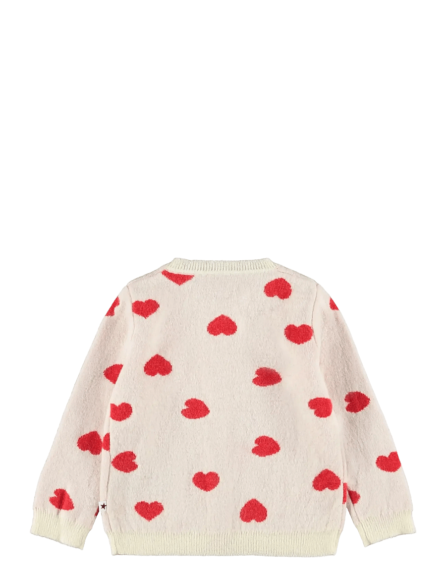 Molo - Goldie - red hearts - 2