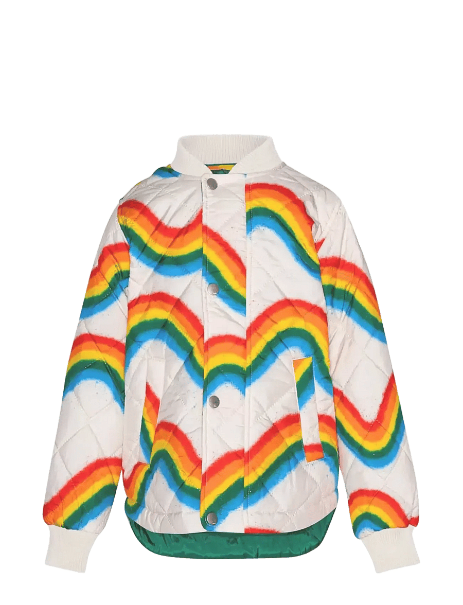 Molo - Hallow - thermo-jacken - rainbow big - 0