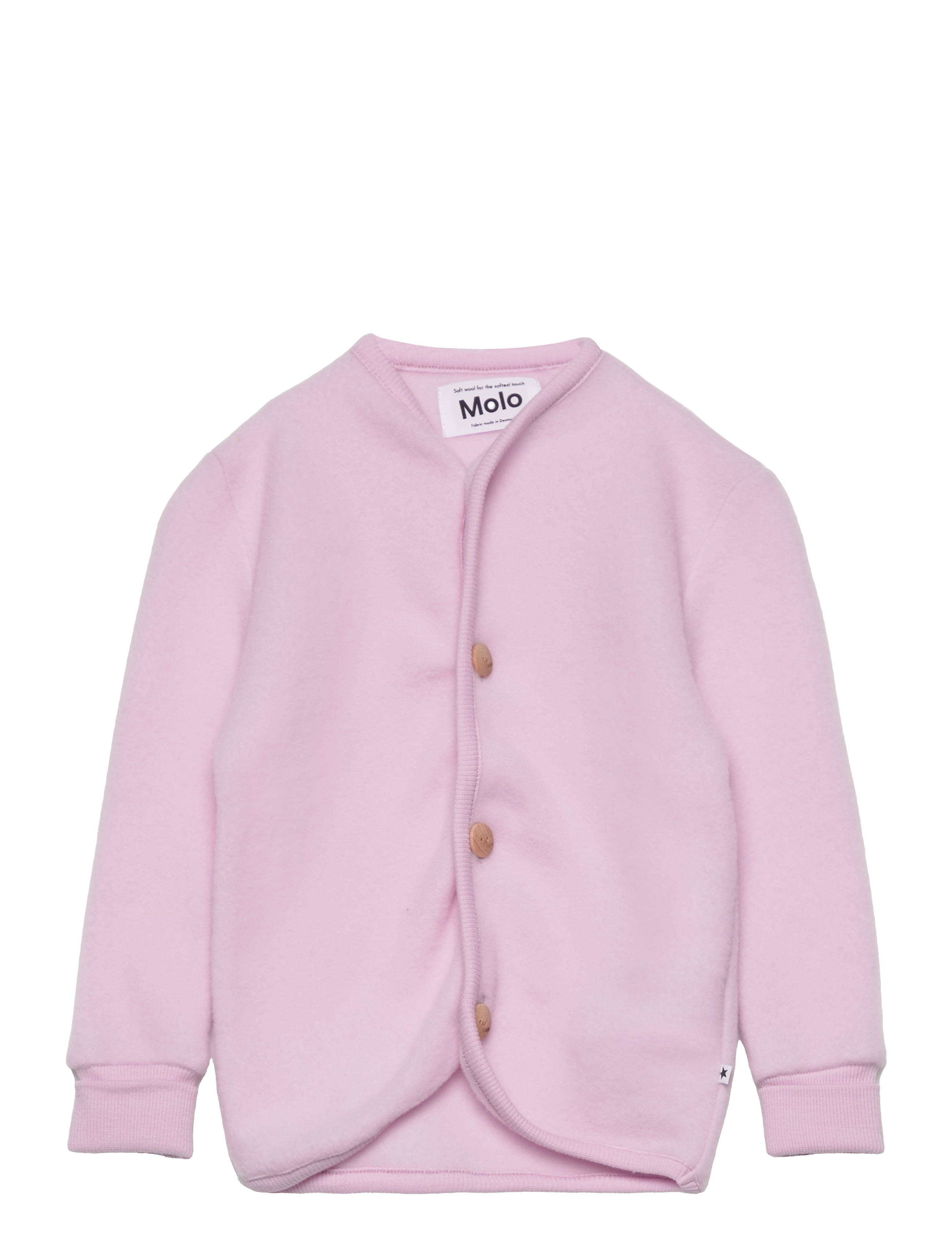 Molo Umber, Børn, Fleece Cardigan, Pink, Str: 74
