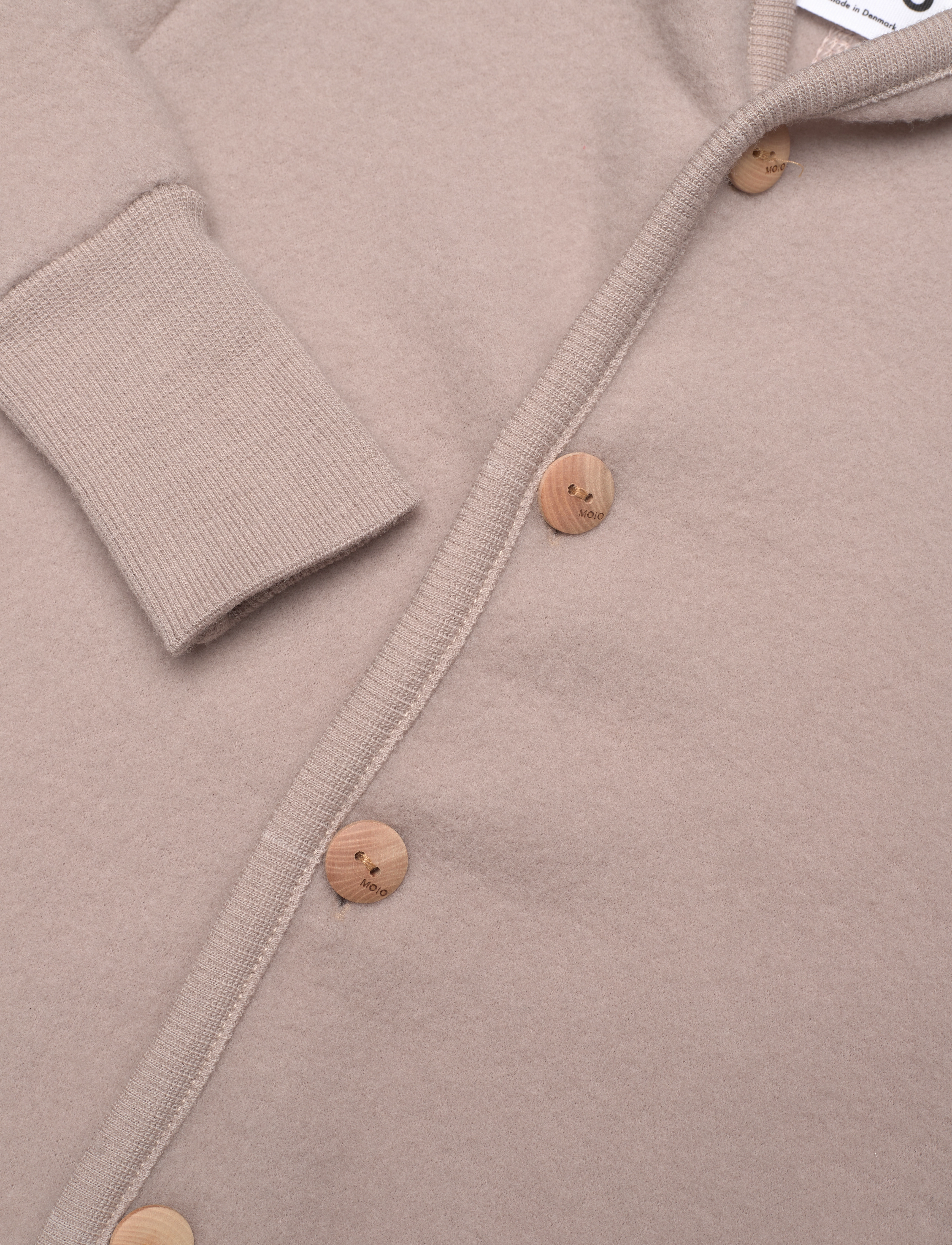 Molo - Umar - fleece coveralls - moon sand - 2