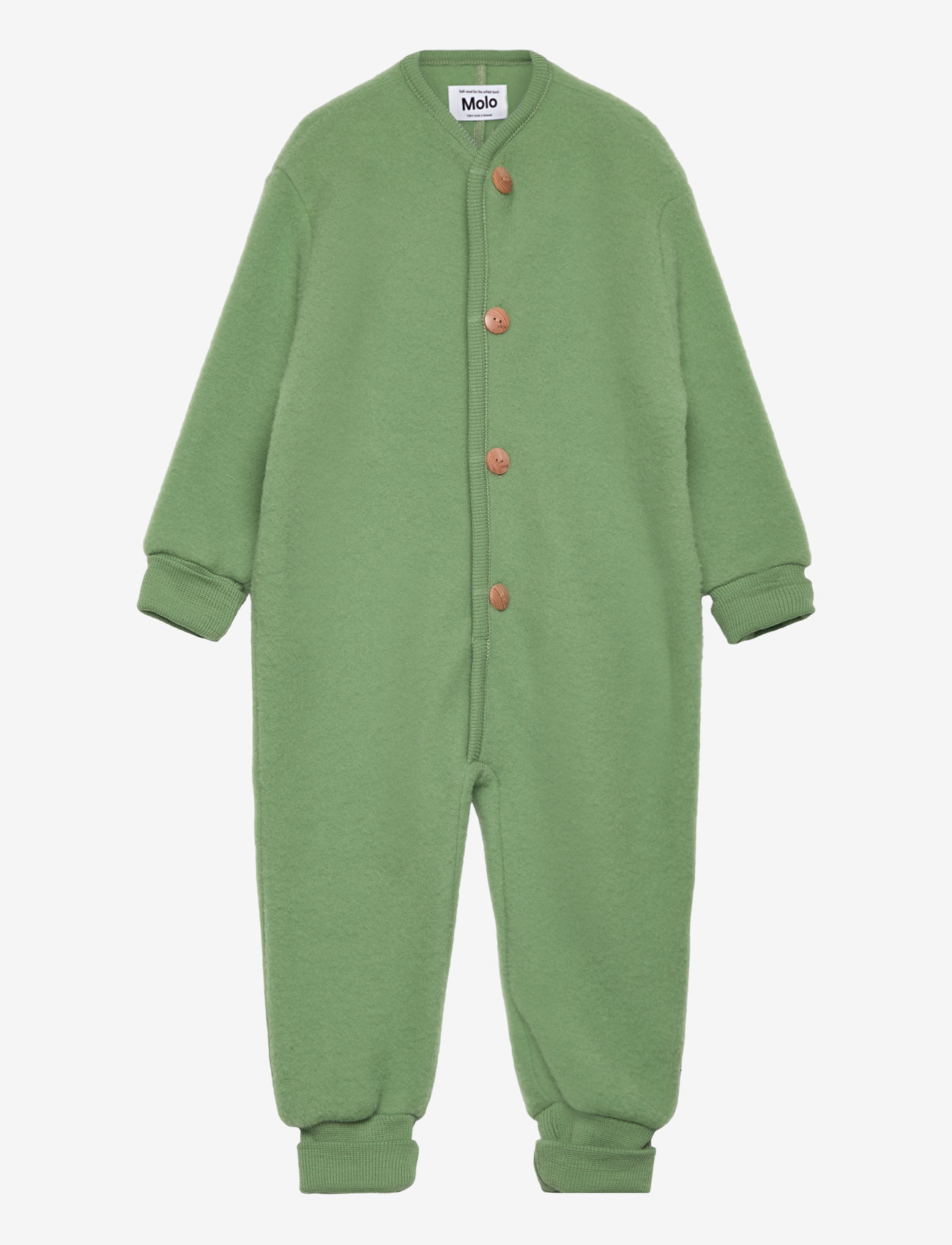 Molo - Umar - fleecedragter - moss green - 0