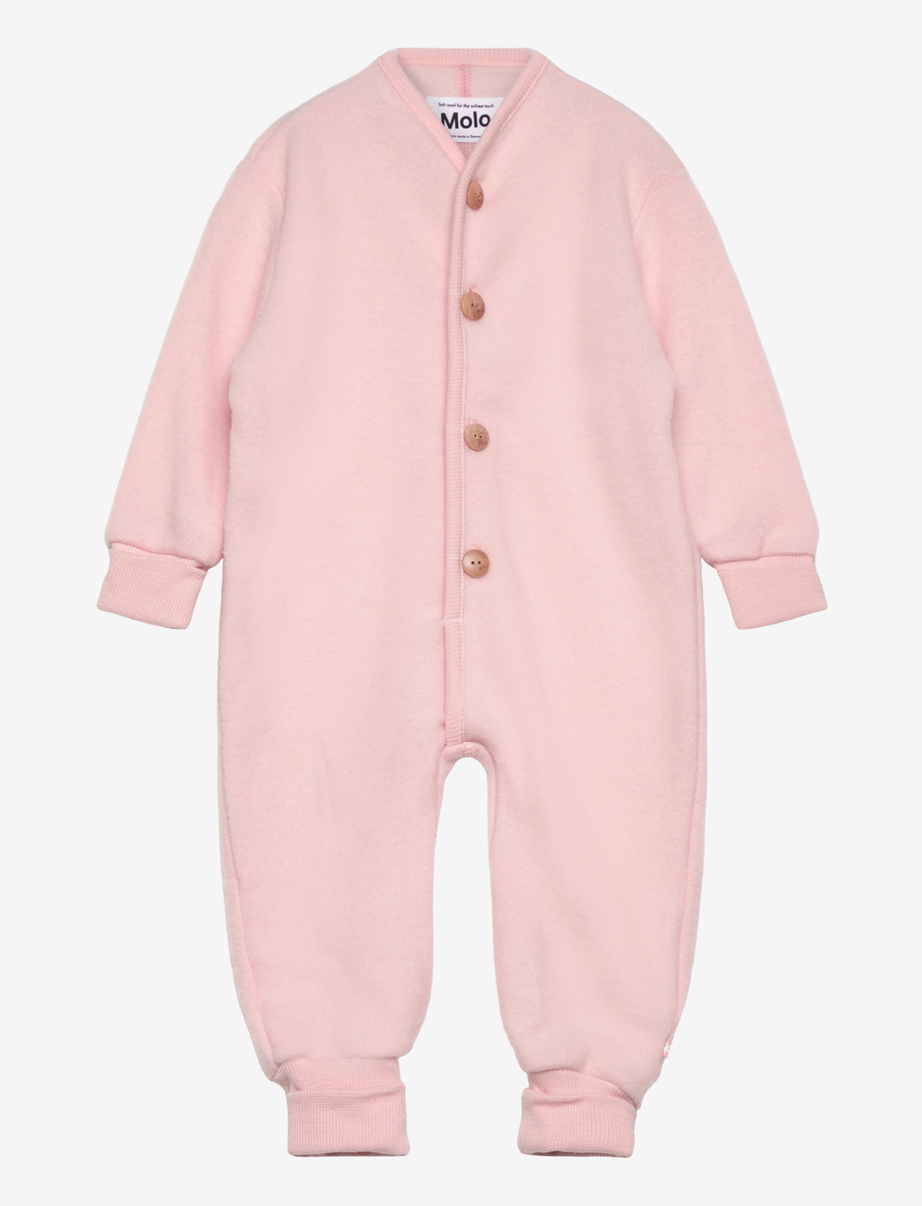Molo - Umar - fleece overalls - wild rose - 0