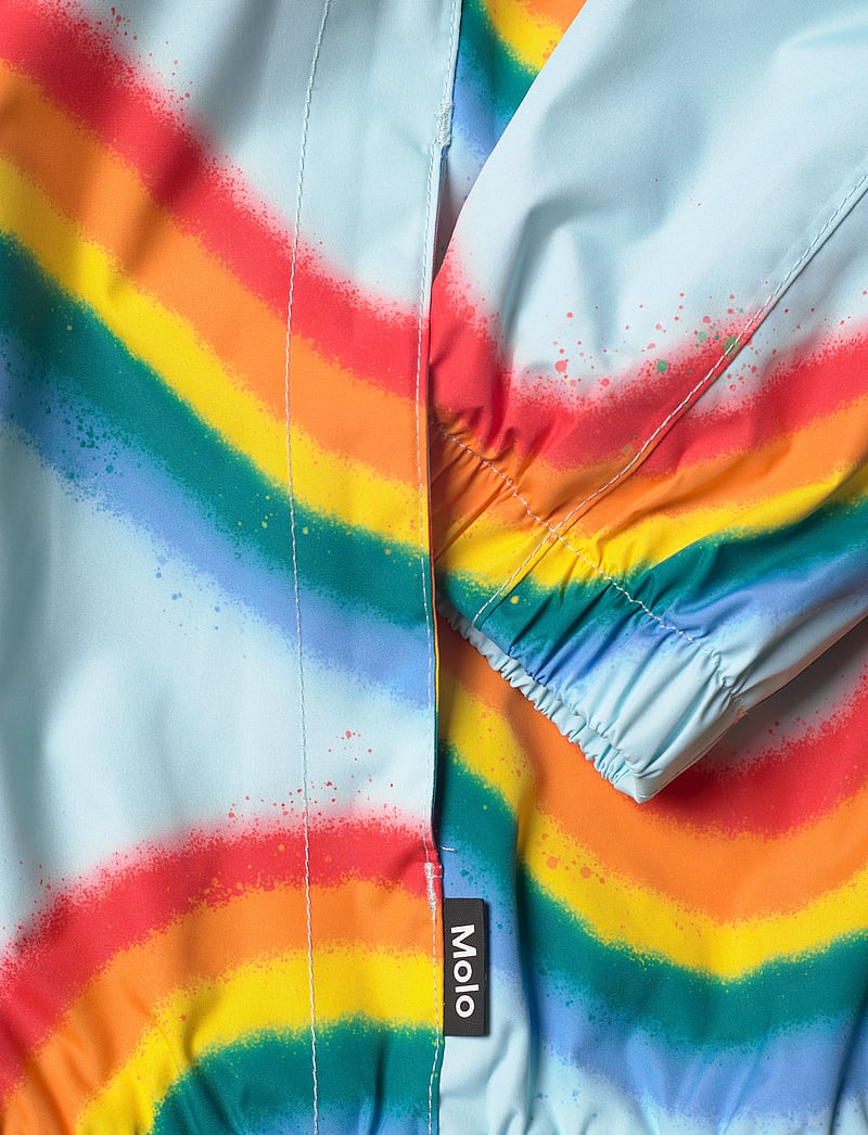 Molo - Waiton - shell-jacken - rainbow waves - 3