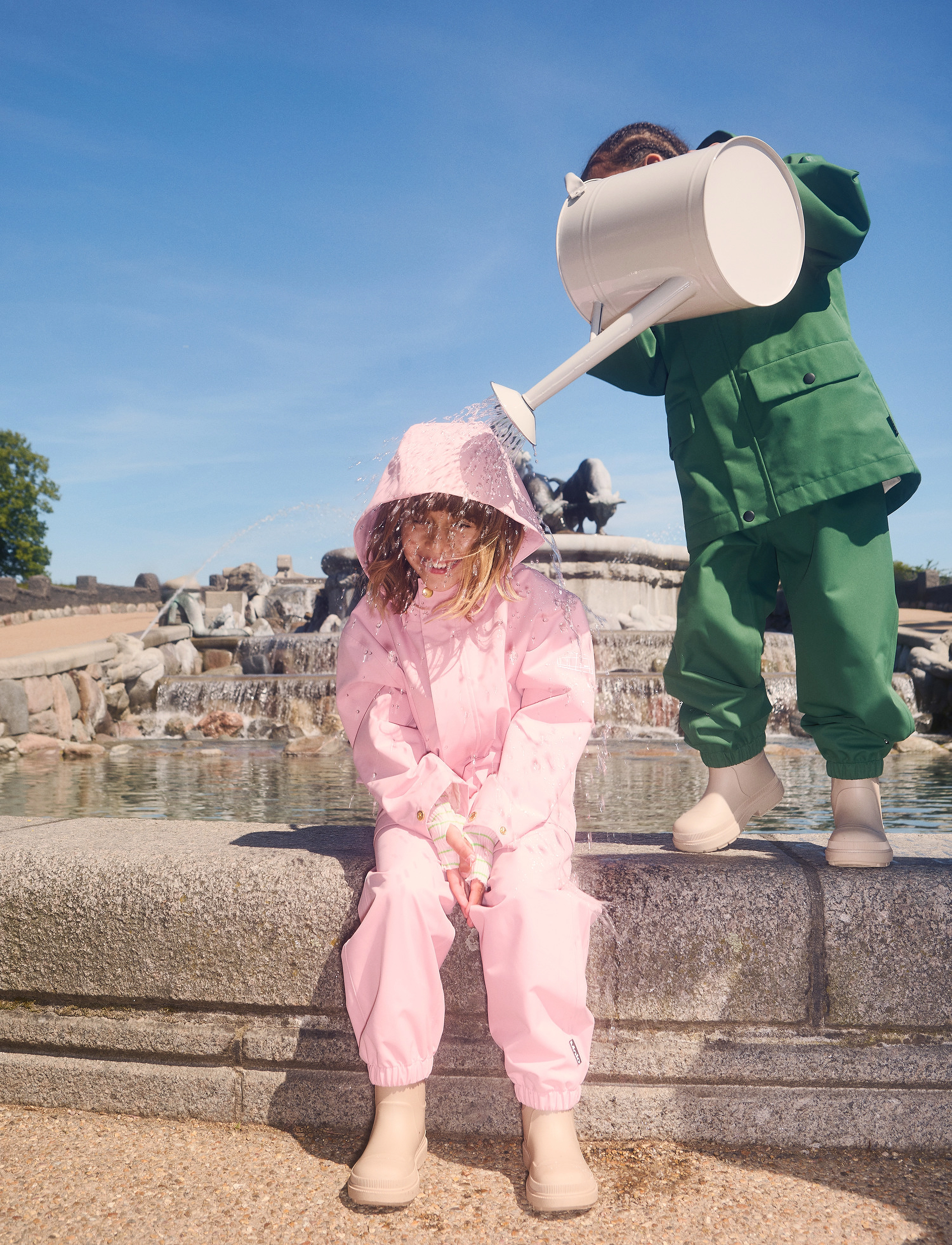 Molo Windy, 110/116, Pink, Regntøj > Jakker, Børn