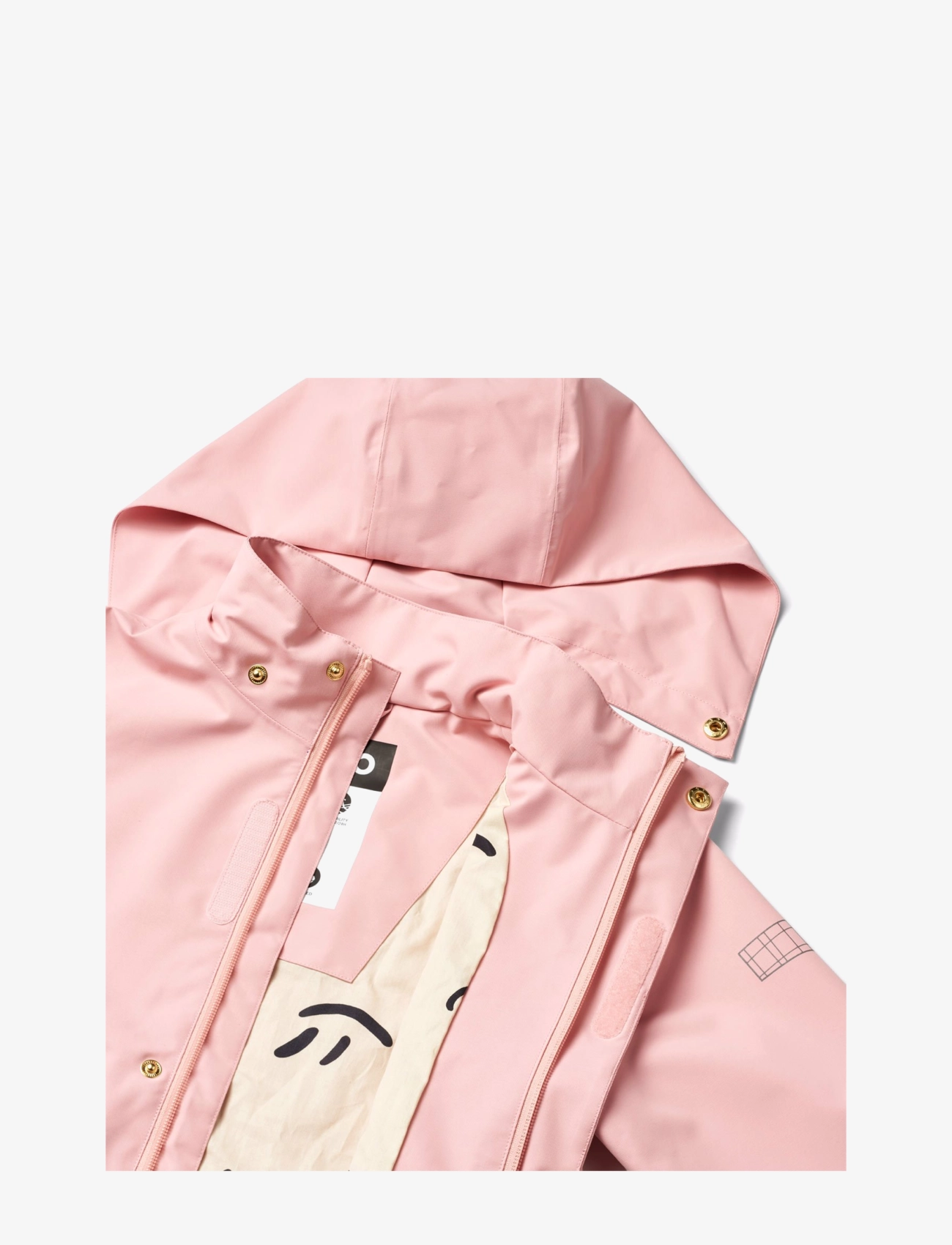 Molo - Windy - regnjackor - rosequartz - 3