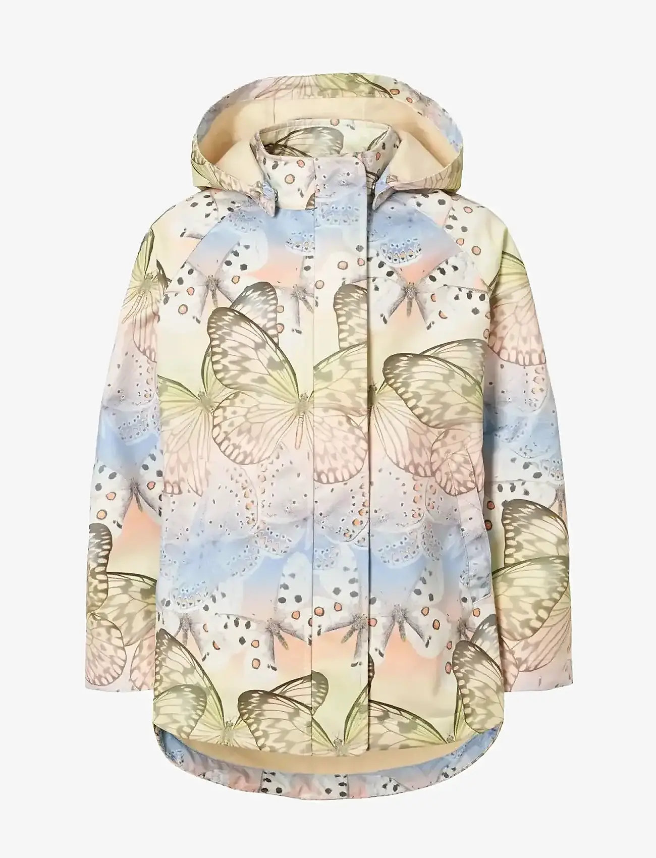 Molo - Hillary - regnjakker - faded butterflies - 0
