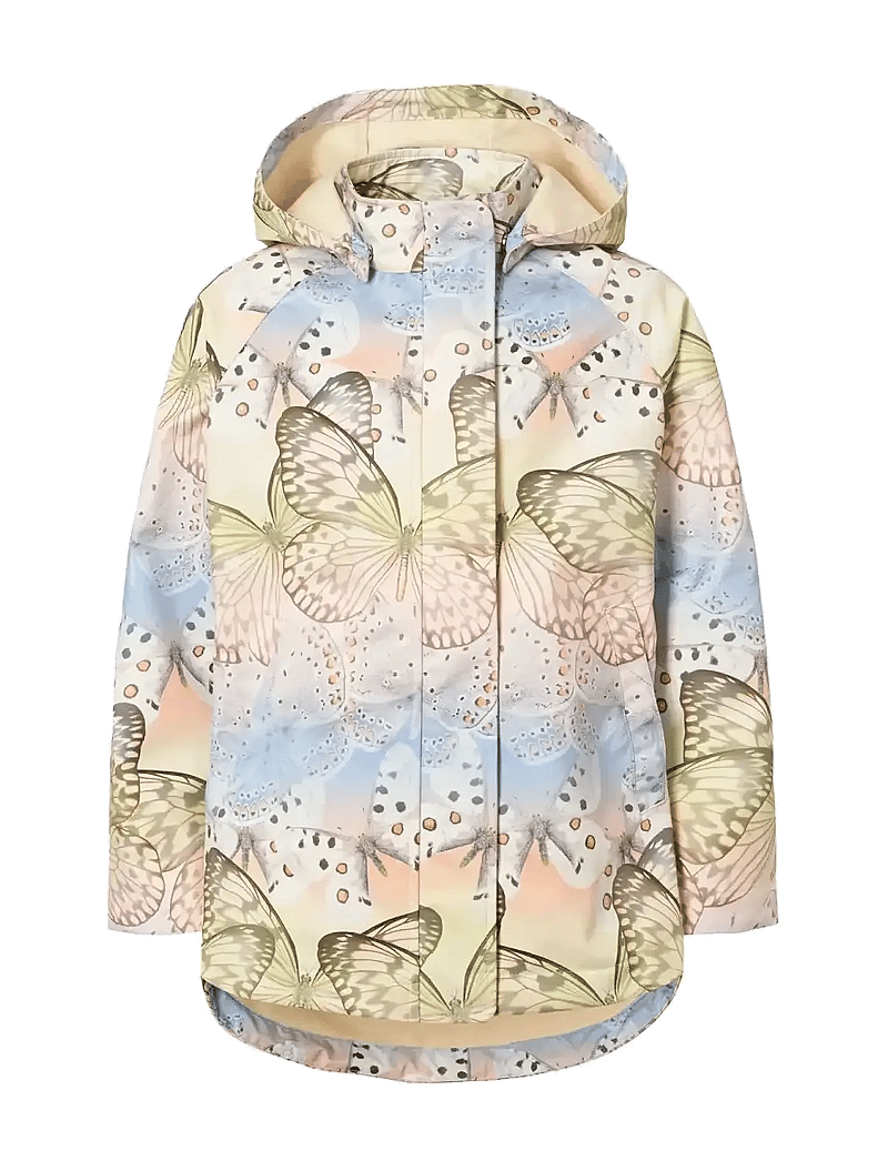 Molo - Hillary - regnjakker - faded butterflies - 0