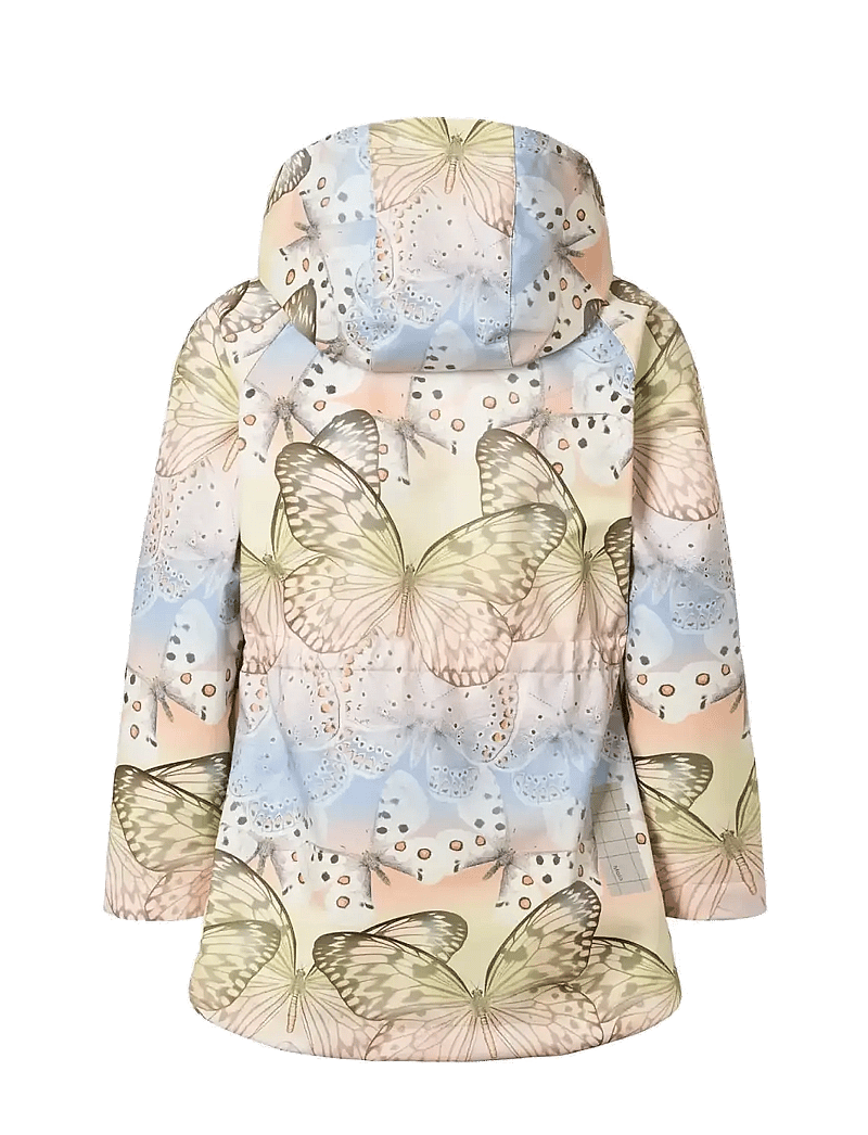 Molo - Hillary - regnjakker - faded butterflies - 1