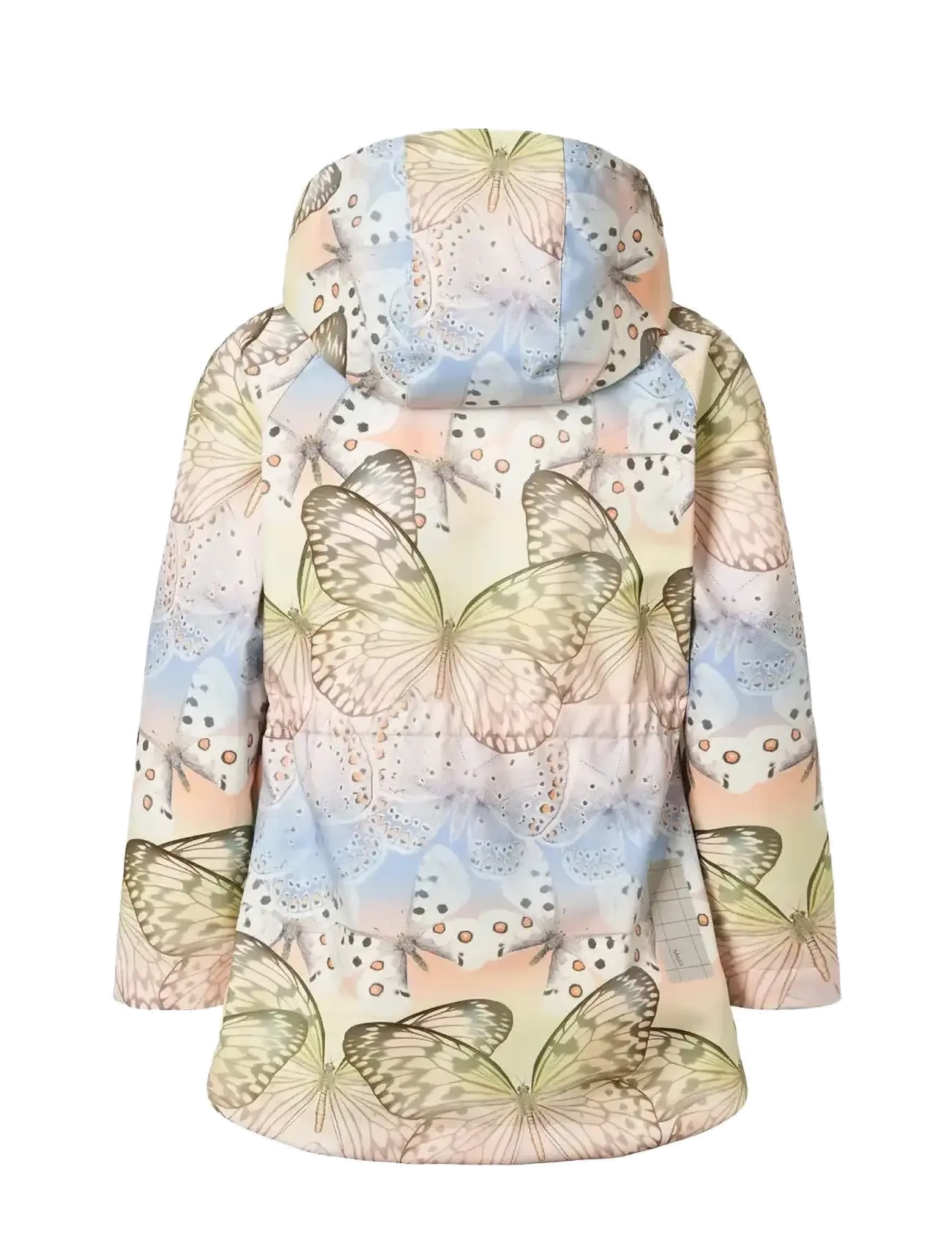 Molo - Hillary - regnjakkar - faded butterflies - 1