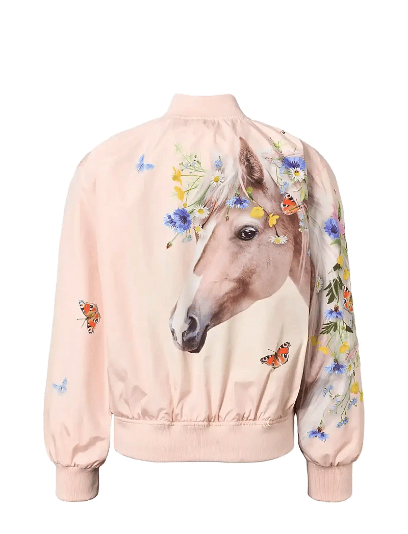 Molo - Haliva - bomber jackets - meadow horse - 2
