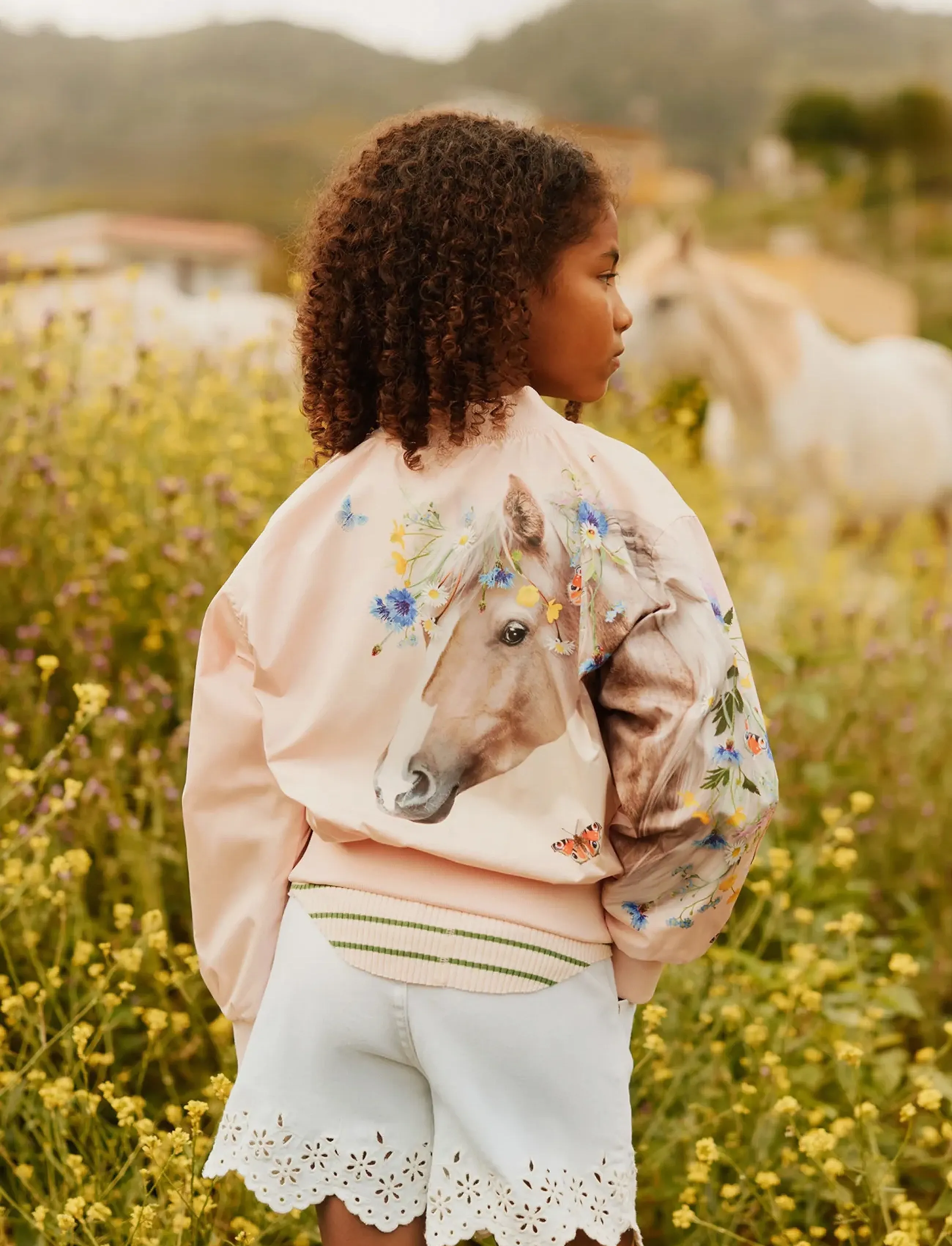 Molo Haliva - Outdoor - MEADOW HORSE / pink/rose