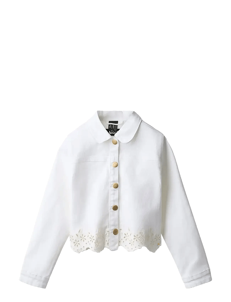 Molo - Helene - jeansjacken - whitest - 1