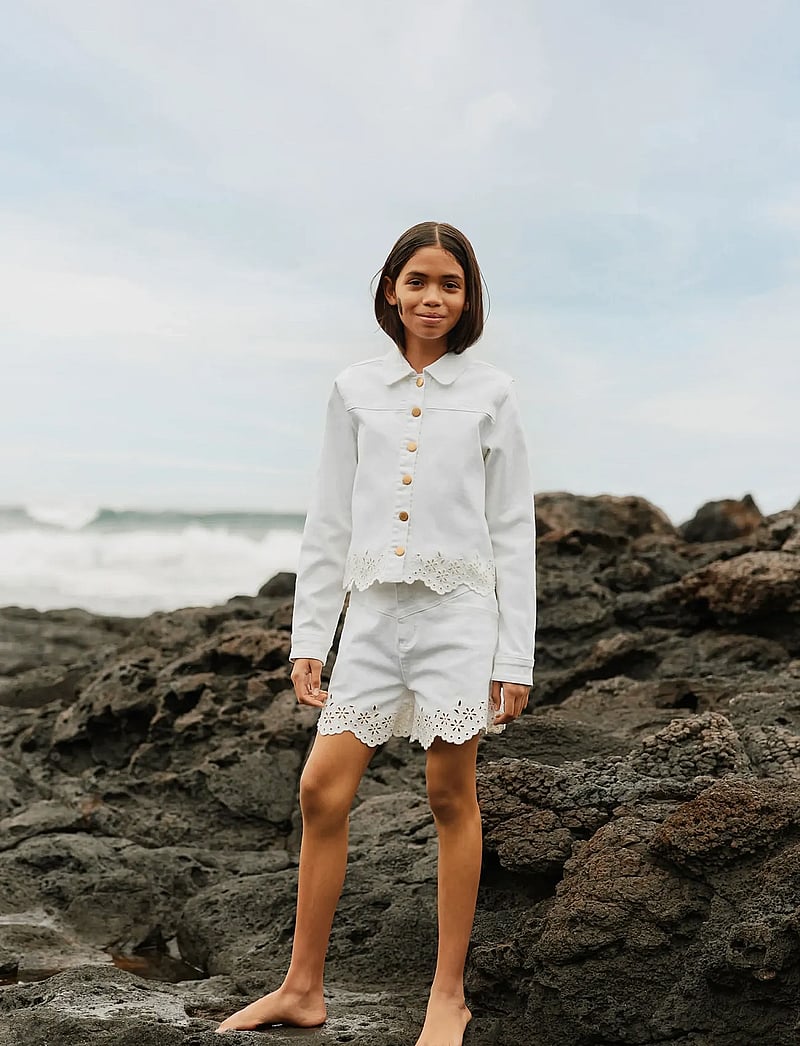 Molo - Helene - jeansjacken - whitest - 0