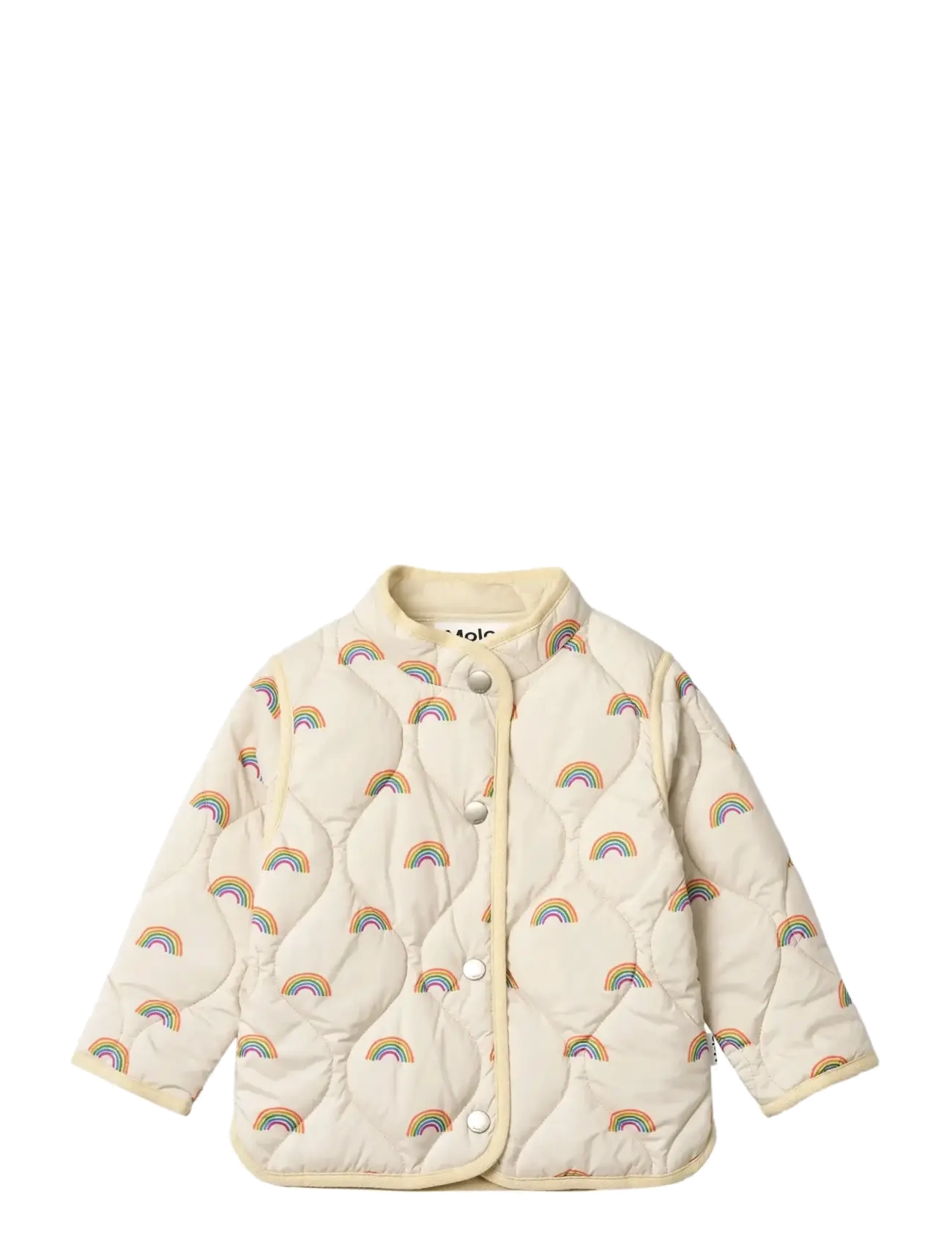 Molo Harrie - Outdoor - SMALL RAINBOWS / cream