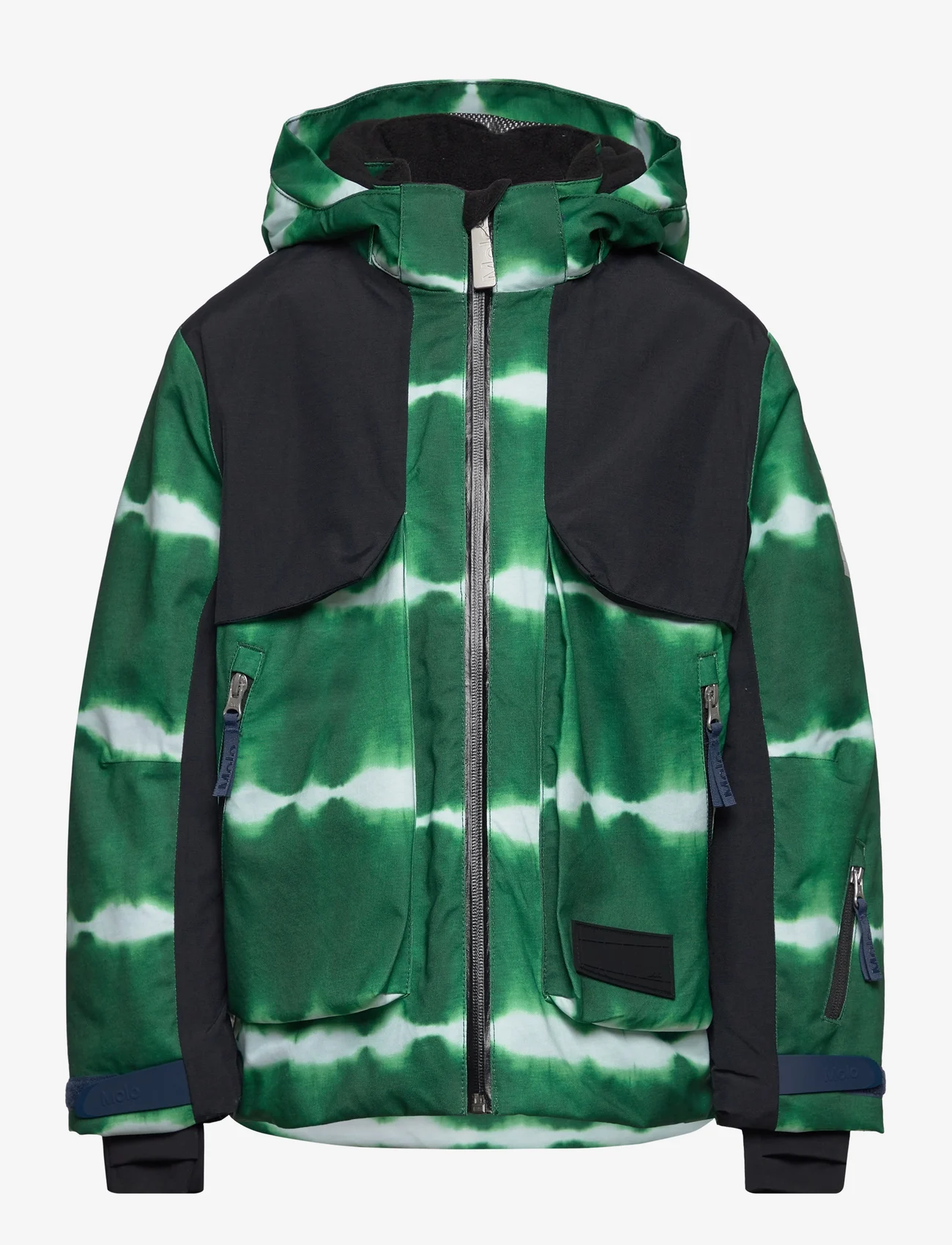 Molo - Alpine - winter jackets - tie dye green - 0