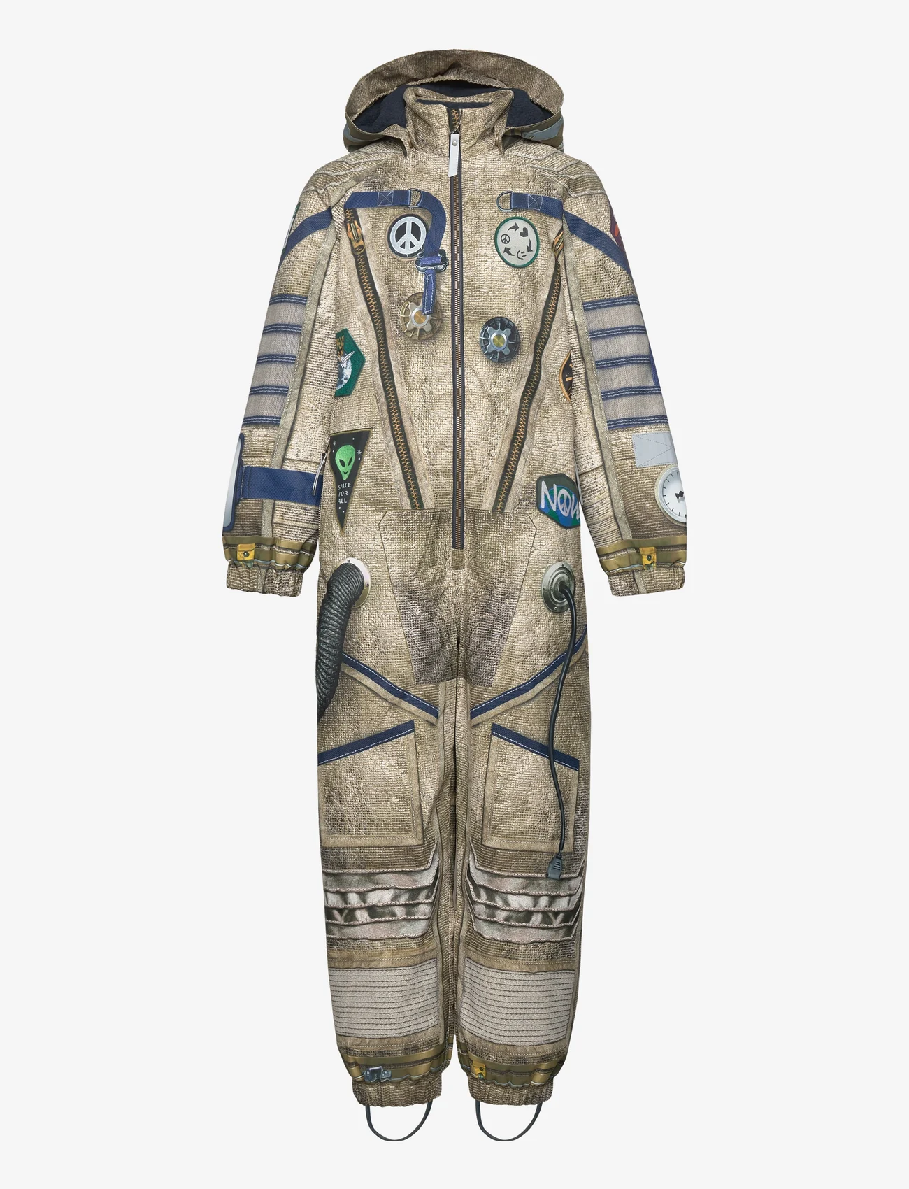 Molo - Polar - snowsuit - golden astronaut - 0