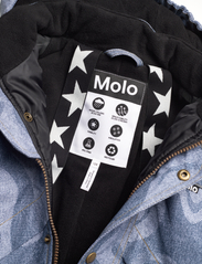 Molo - Polaris - snowsuit - denim swirley - 2