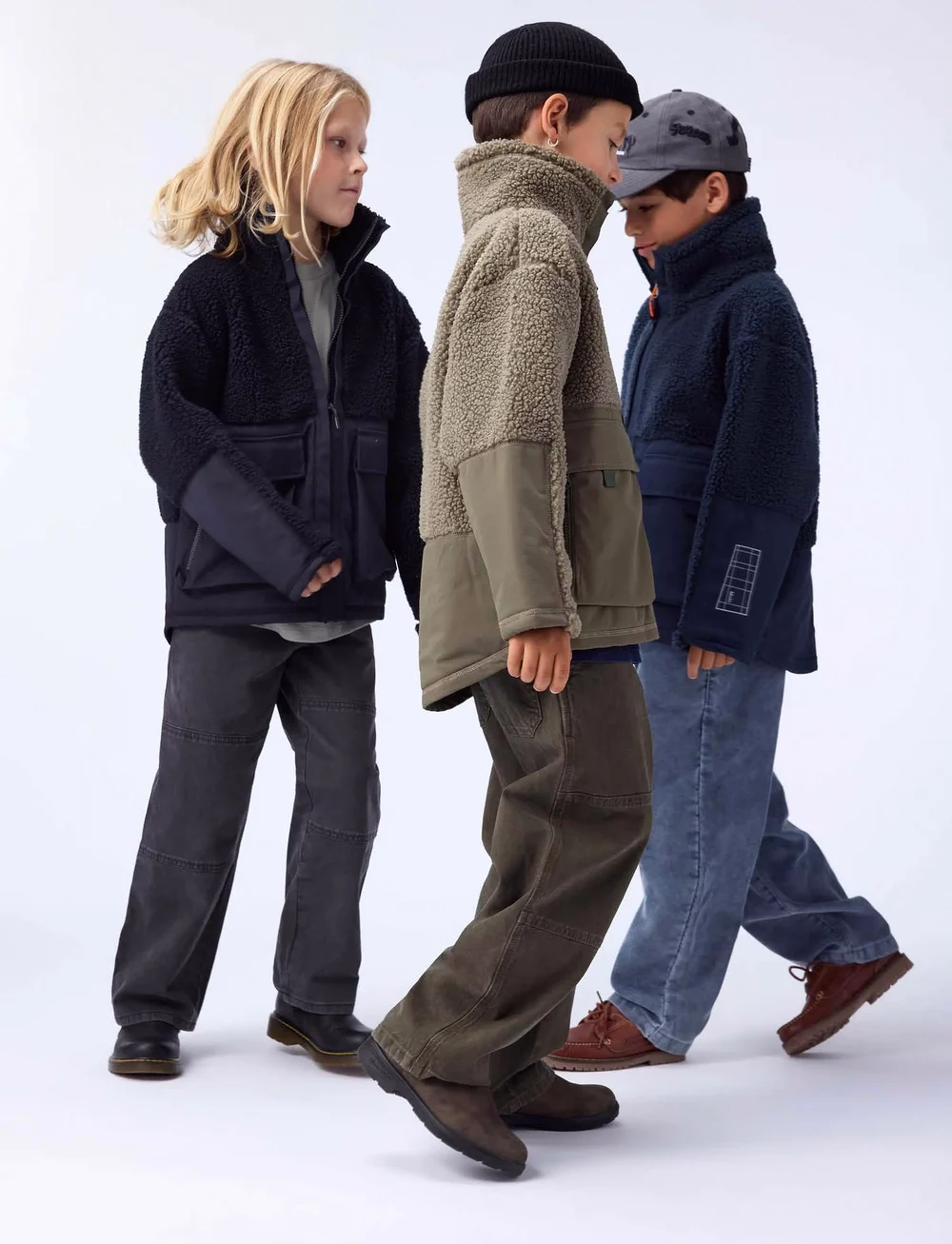 Molo - Utha - fleecejackor - bark green - 0