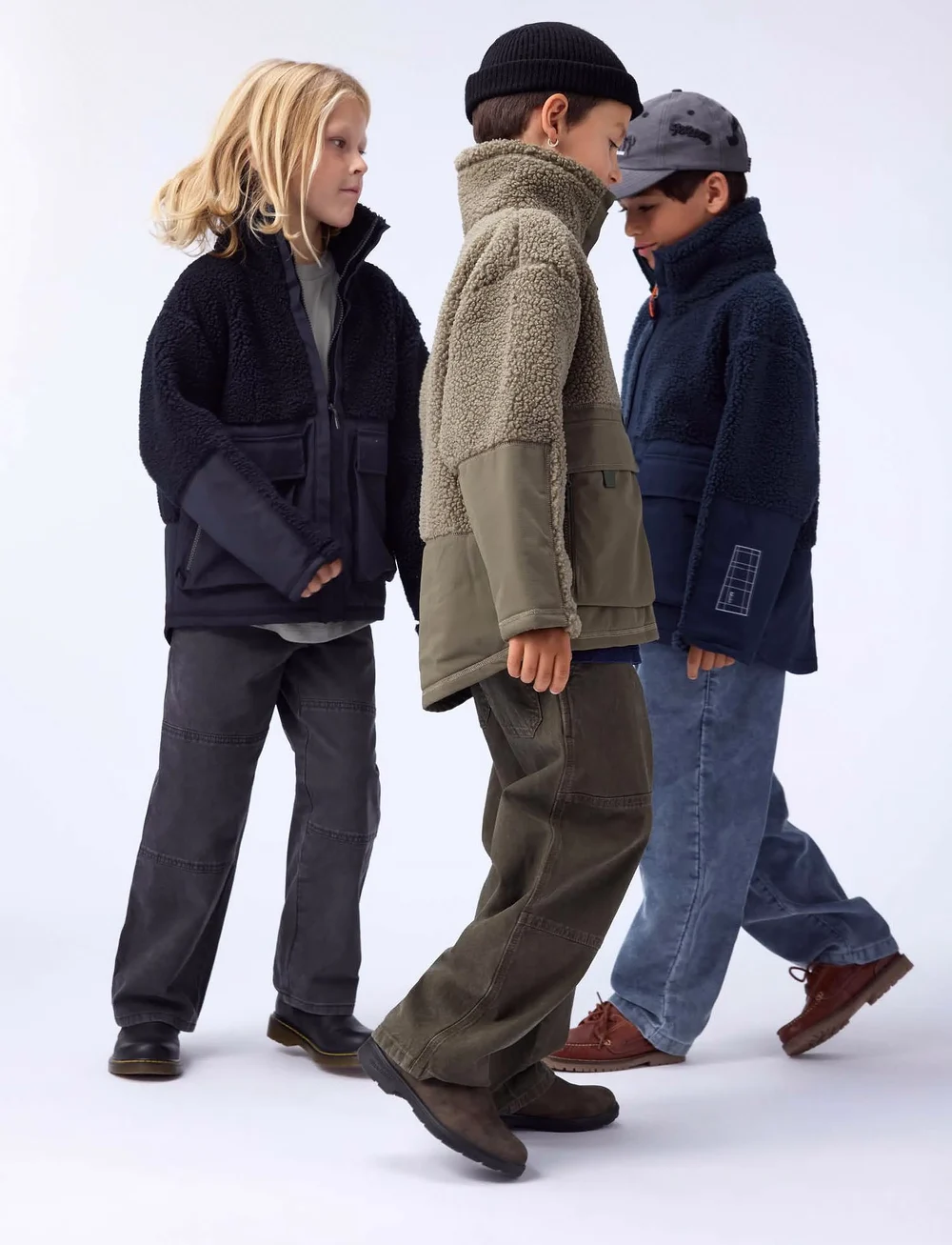 Molo - Utha - fleecejackor - night navy - 3