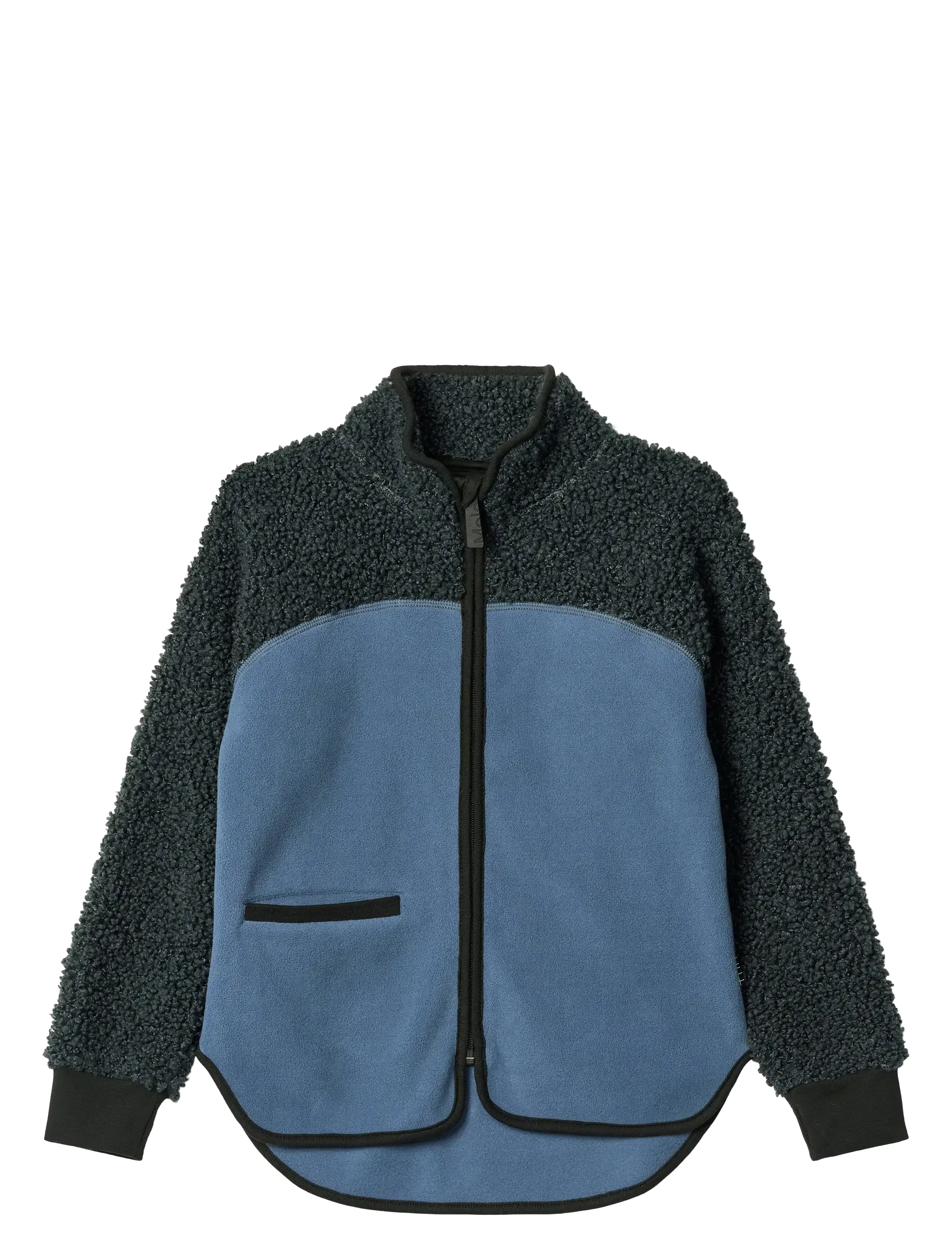 Molo Ulani, 128, Blue, Yderbeklædning Af Fleece > Fleecejakker, Børn