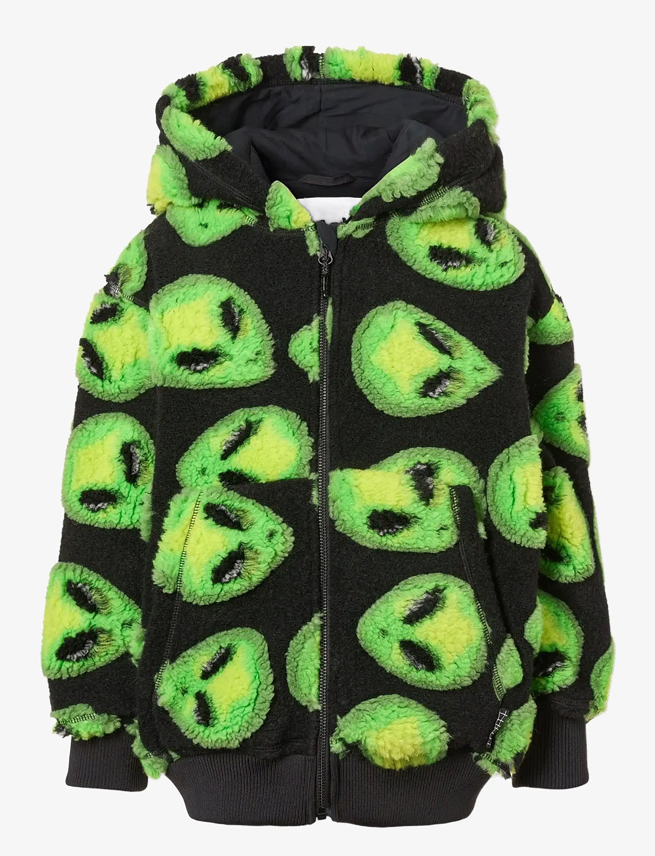 Molo - Hazzy - fleecejakker - alien puff - 1