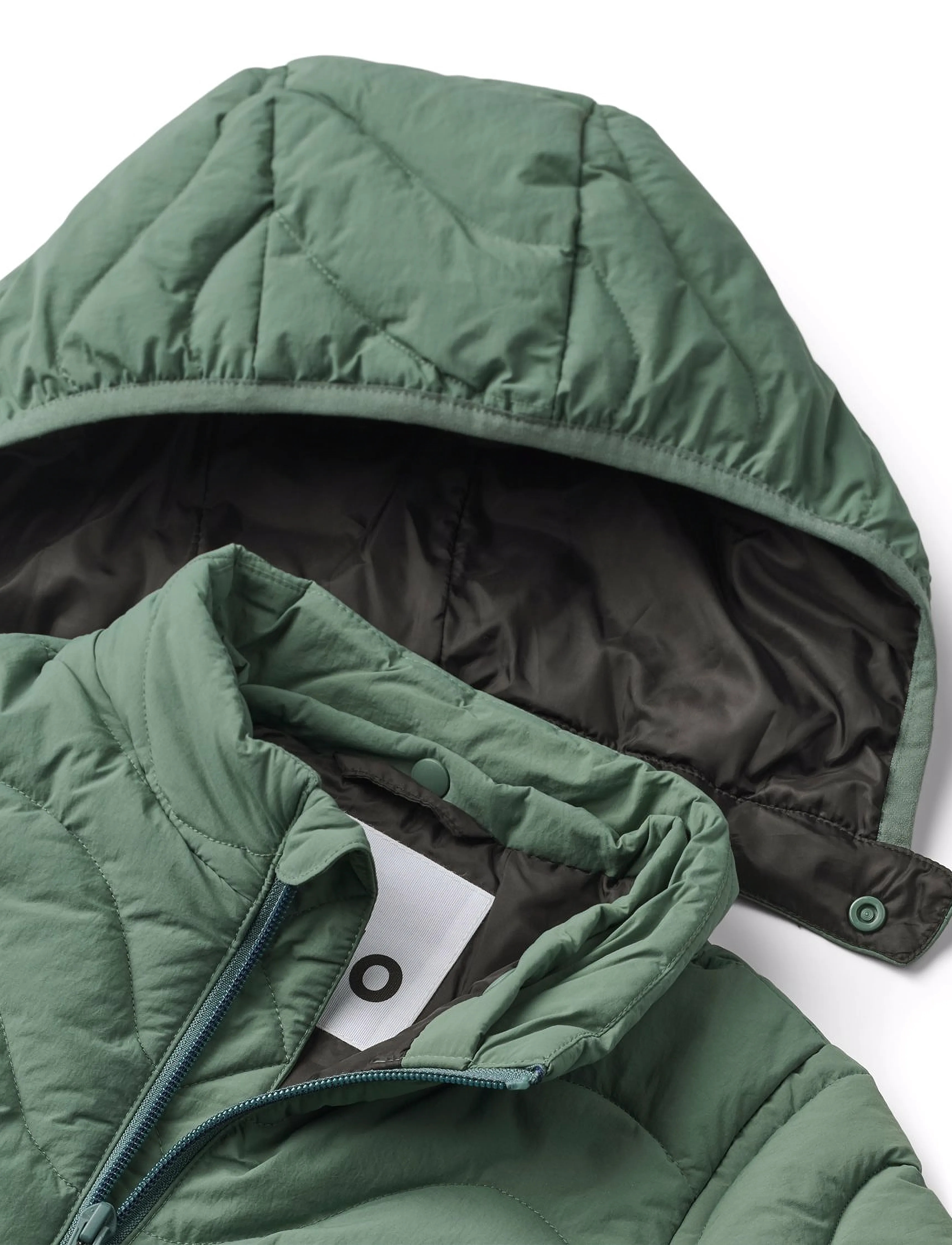 Molo - Hao - gewatteerde jassen - mist green - 2