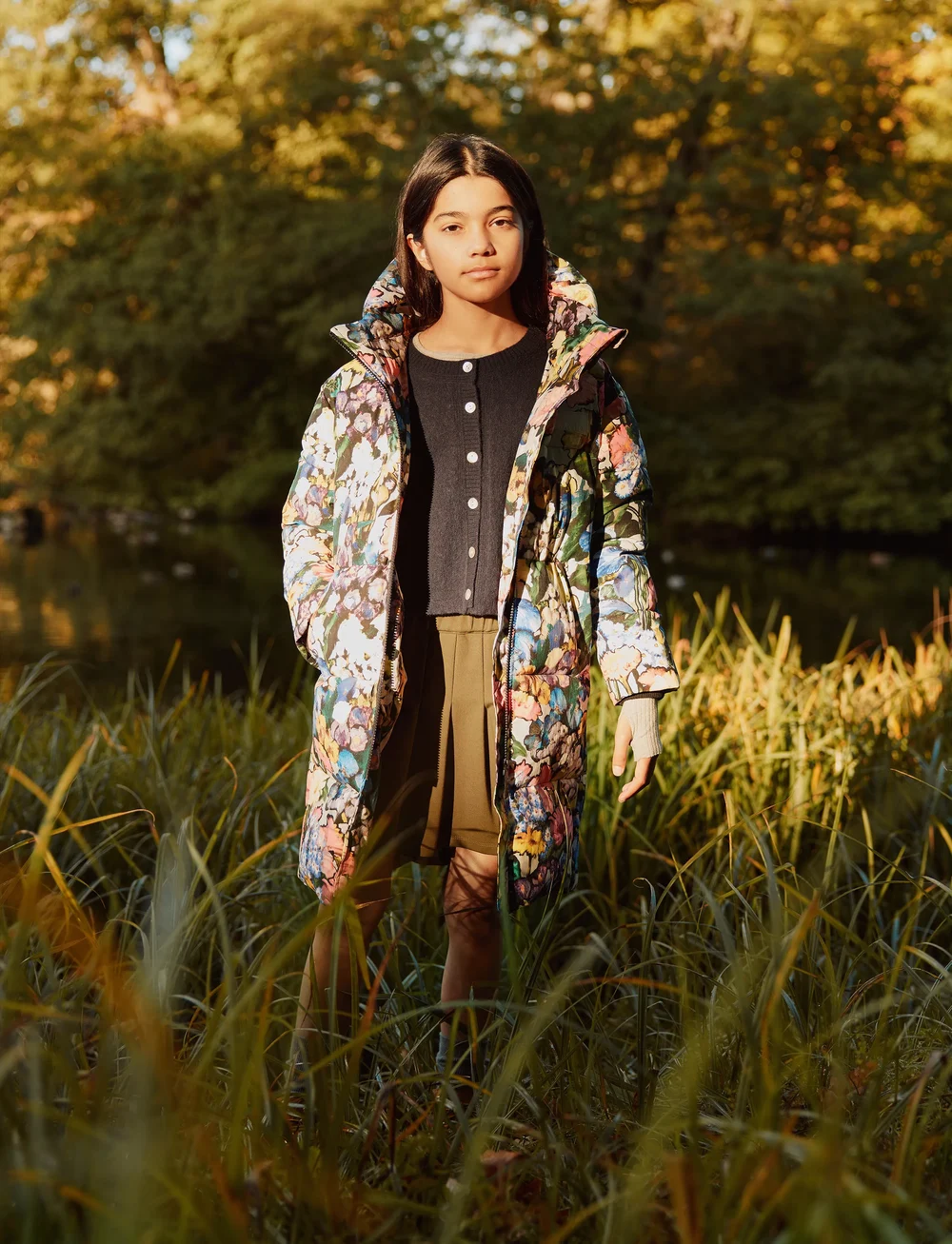 Molo - Harper - dunjakker & forede jakker - floral impression - 0