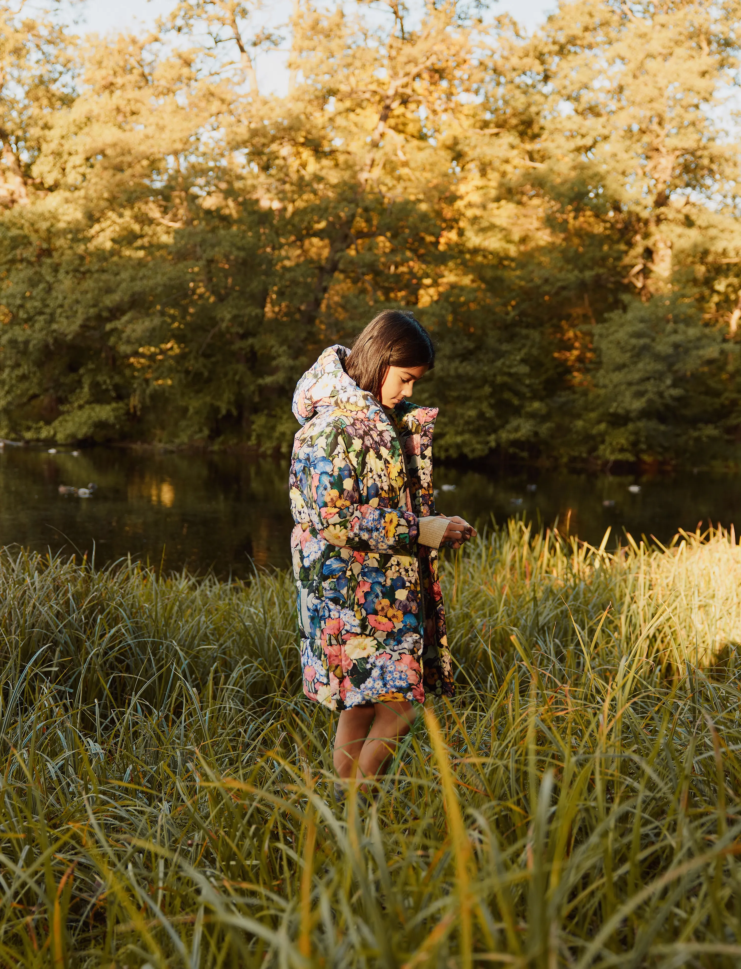 Molo - Harper - vinterjackor - floral impression - 3