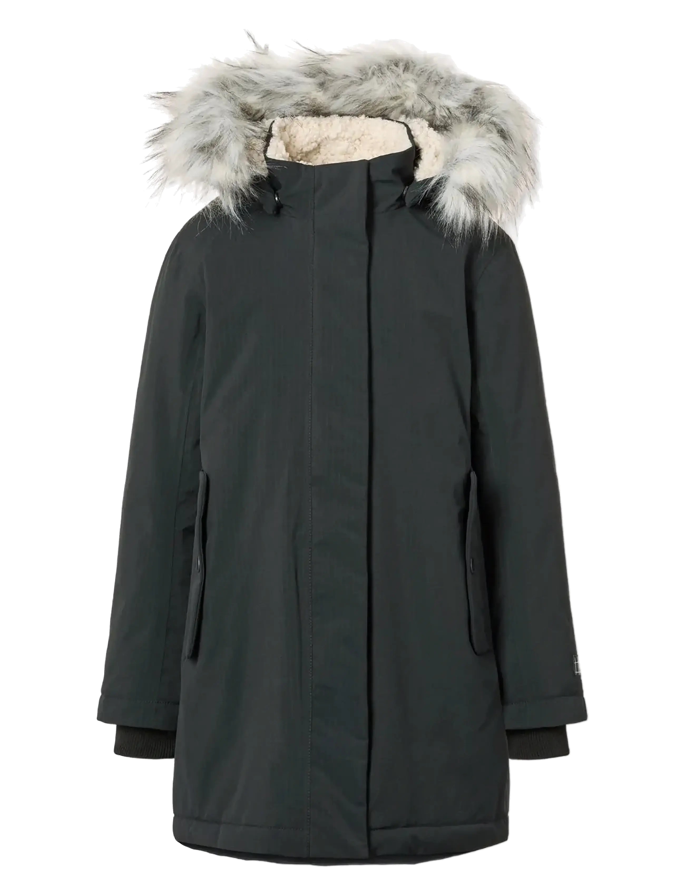 Molo Peace, 116, Jackets & Coats, Schwarz - Parka Jackets, Kinder