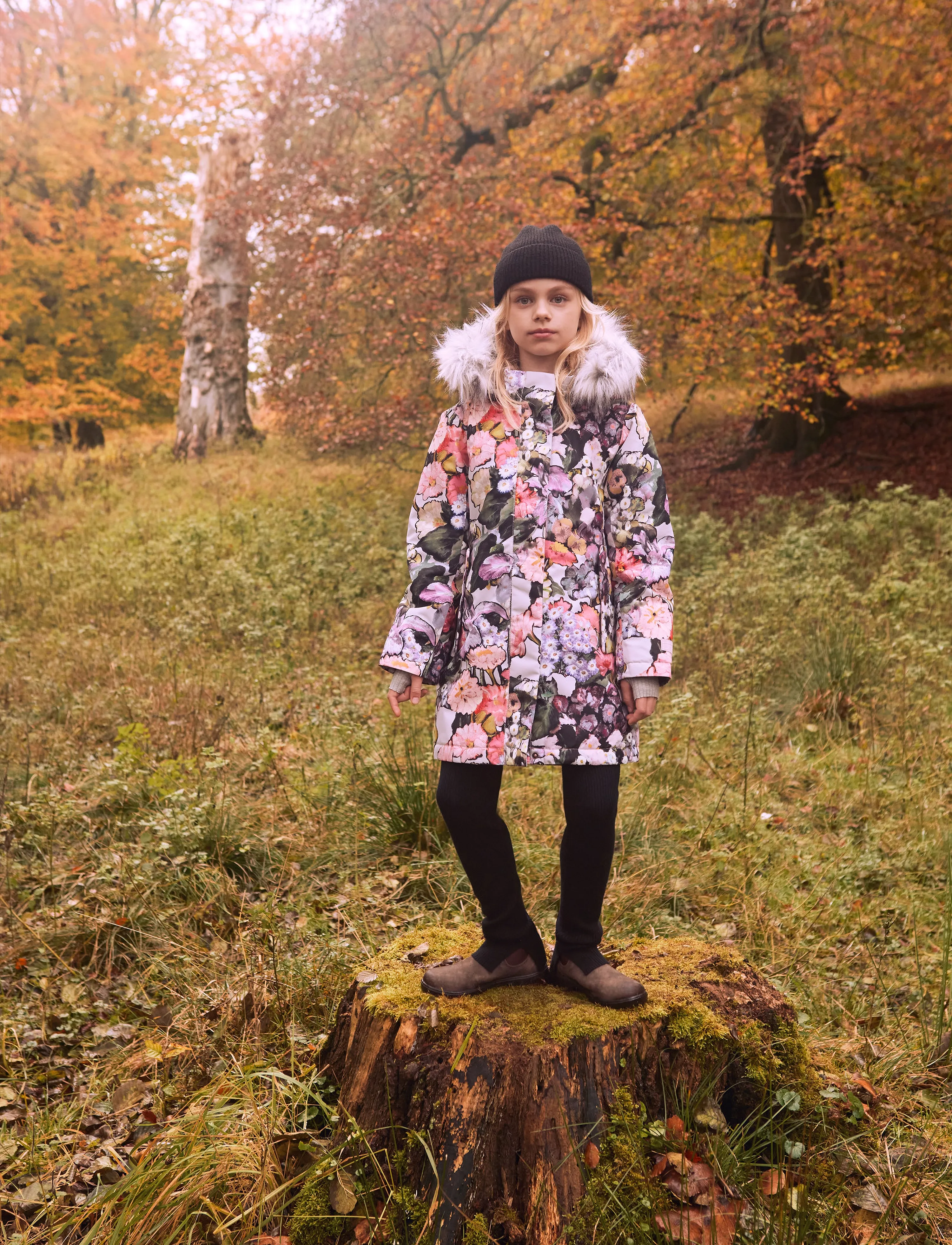 Molo - Peace - winter jackets - flower art - 4